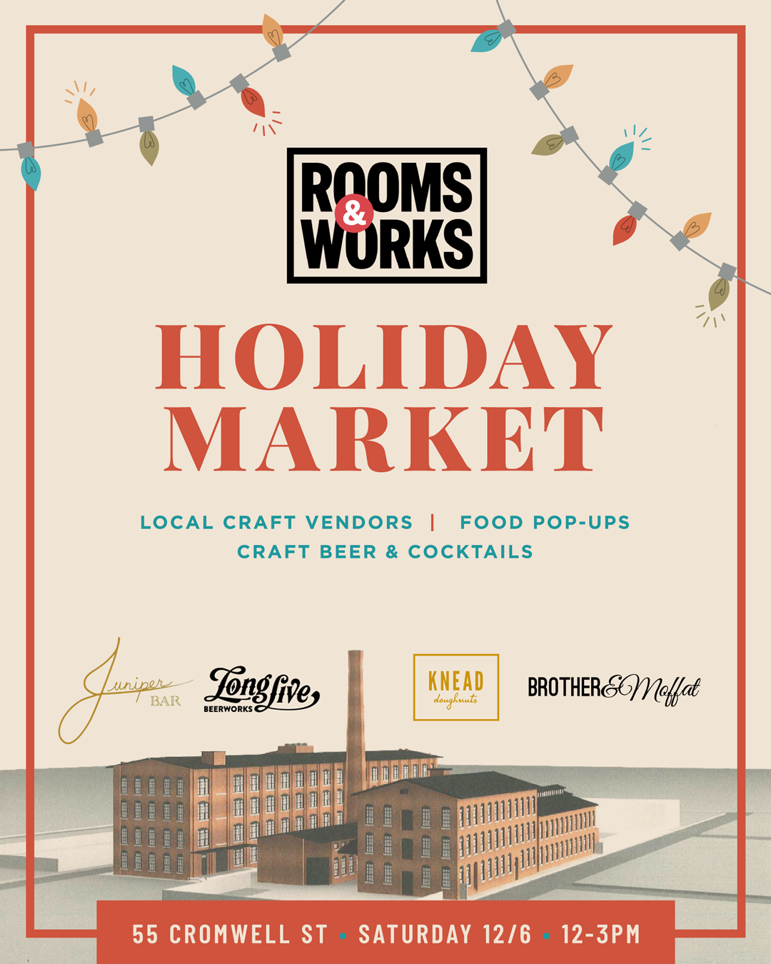 Holiday Market w/ Rooms&amp;Works 