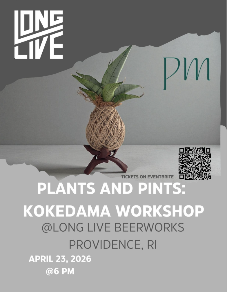 Plants &amp; Pints: Kokedama Workshop w/ Plantastic Mumz