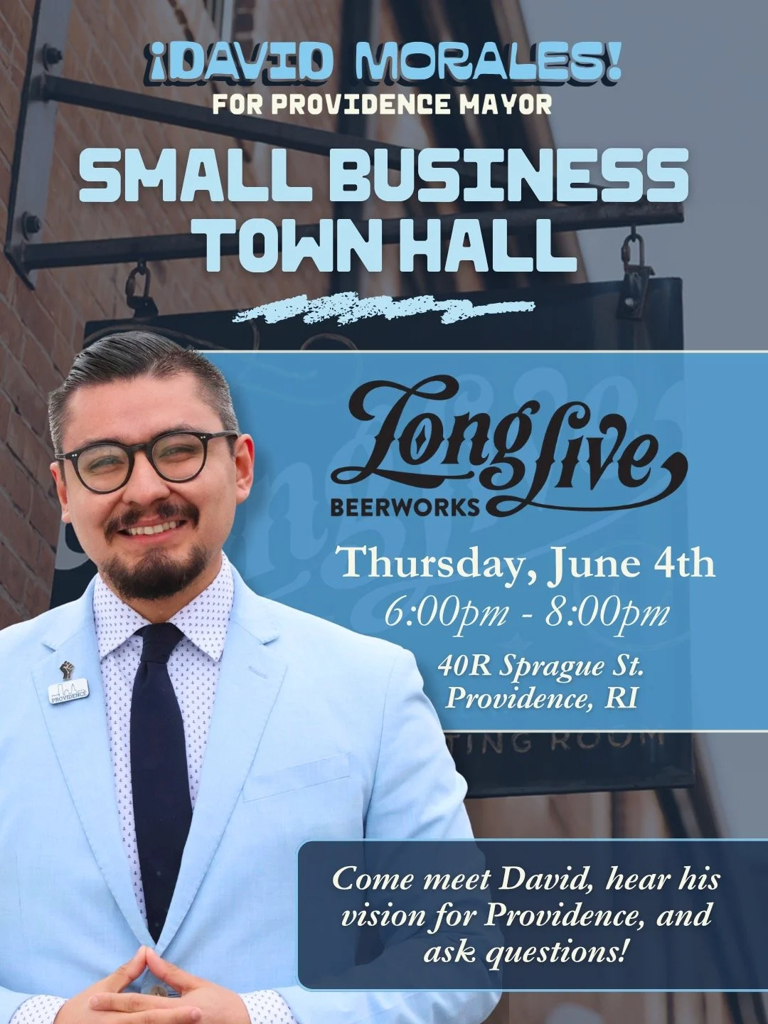 Small Business Town Hall w/ David Morales 