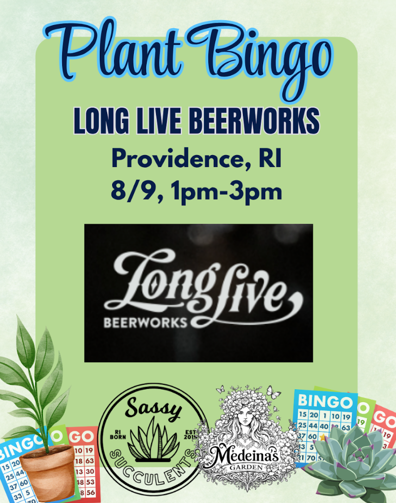 Plant Bingo w/ Sassy Succulents (Ticketed)