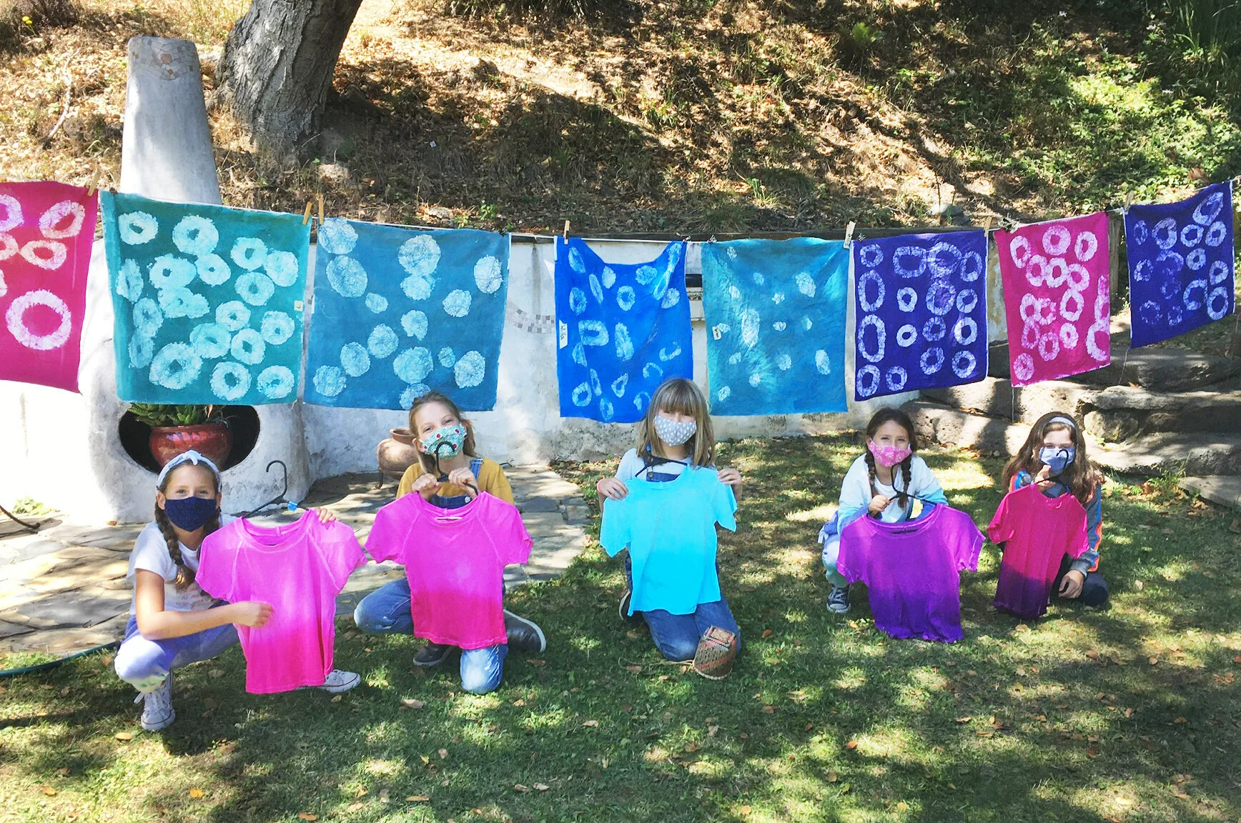 The Art of Fabric Dyeing and Printing - After school class