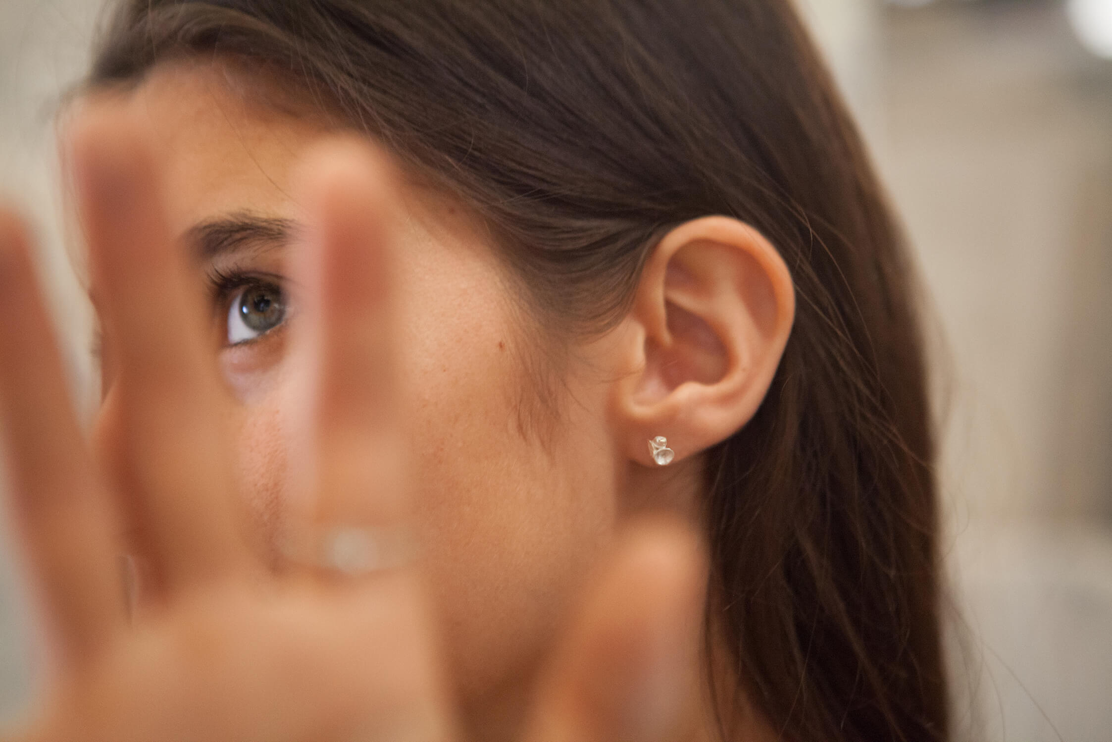 Bloom Silver Earrings