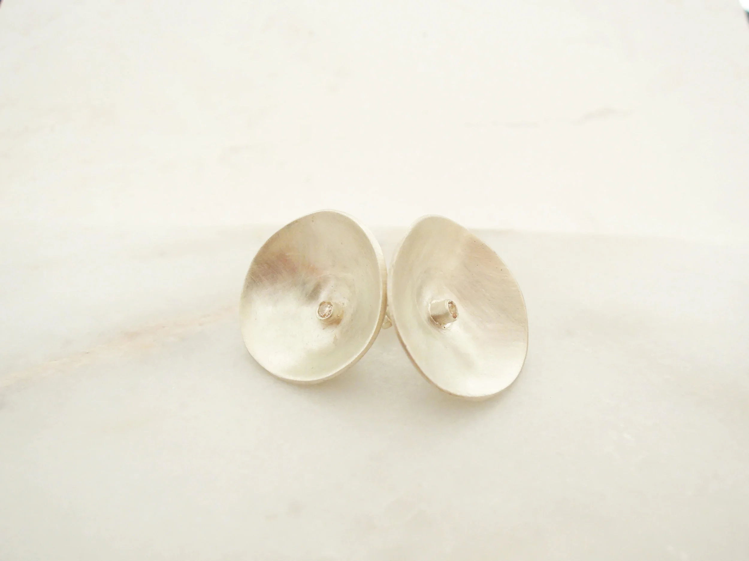 Spring Silver Earrings