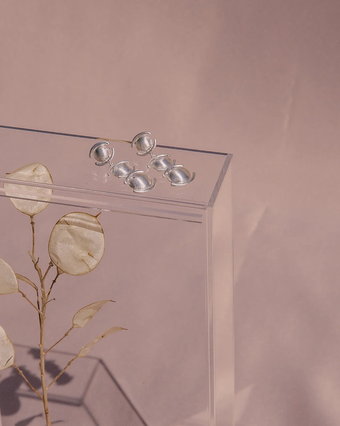 Embrace Silver Earrings