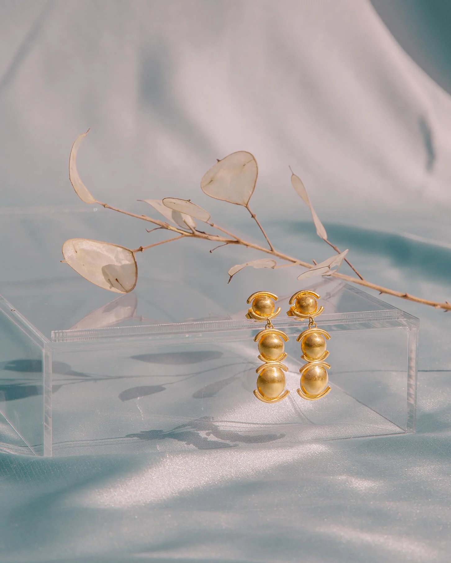 Embrace Gold Plated Earrings