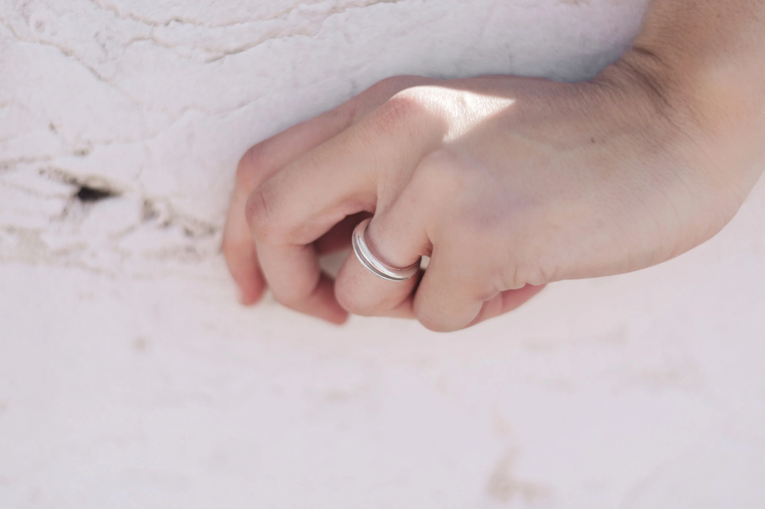 Alongside Silver Ring