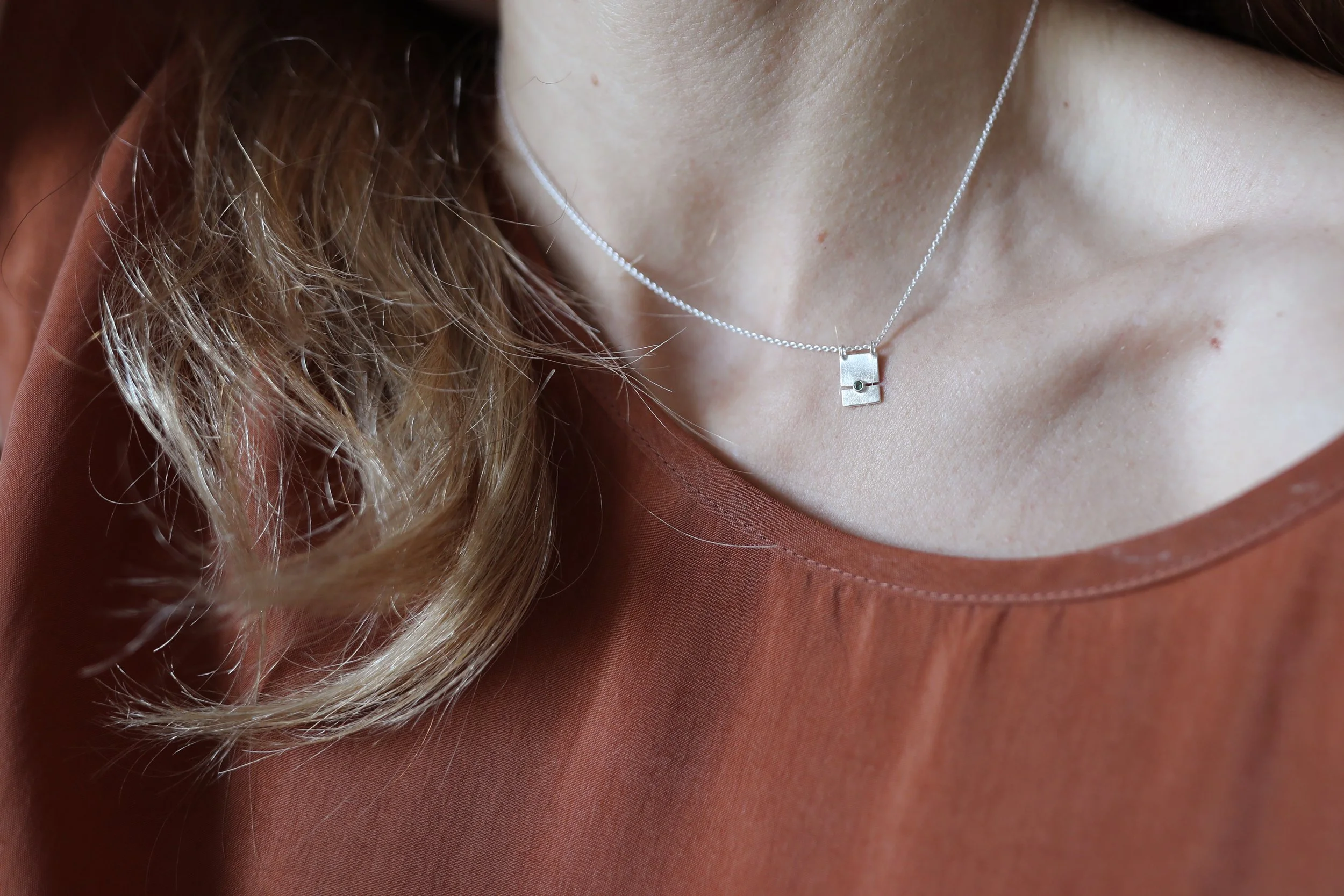 Alongside XS Silver Necklace