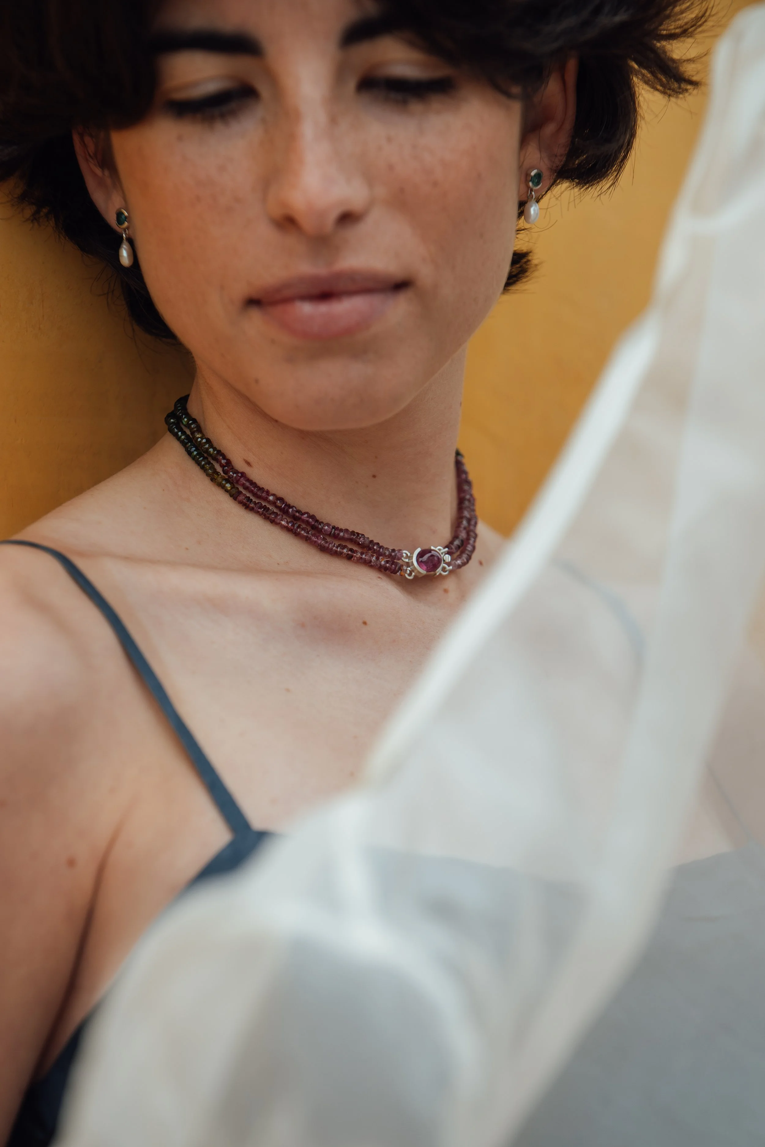 Pink Daydream Tourmaline Choker