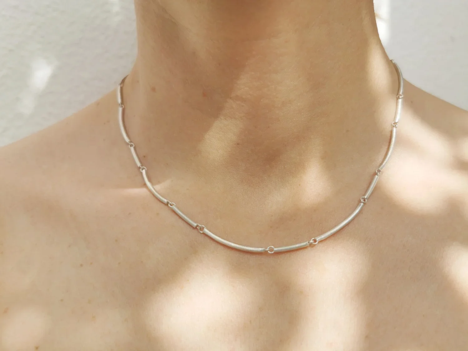 Him Her Silver Chain