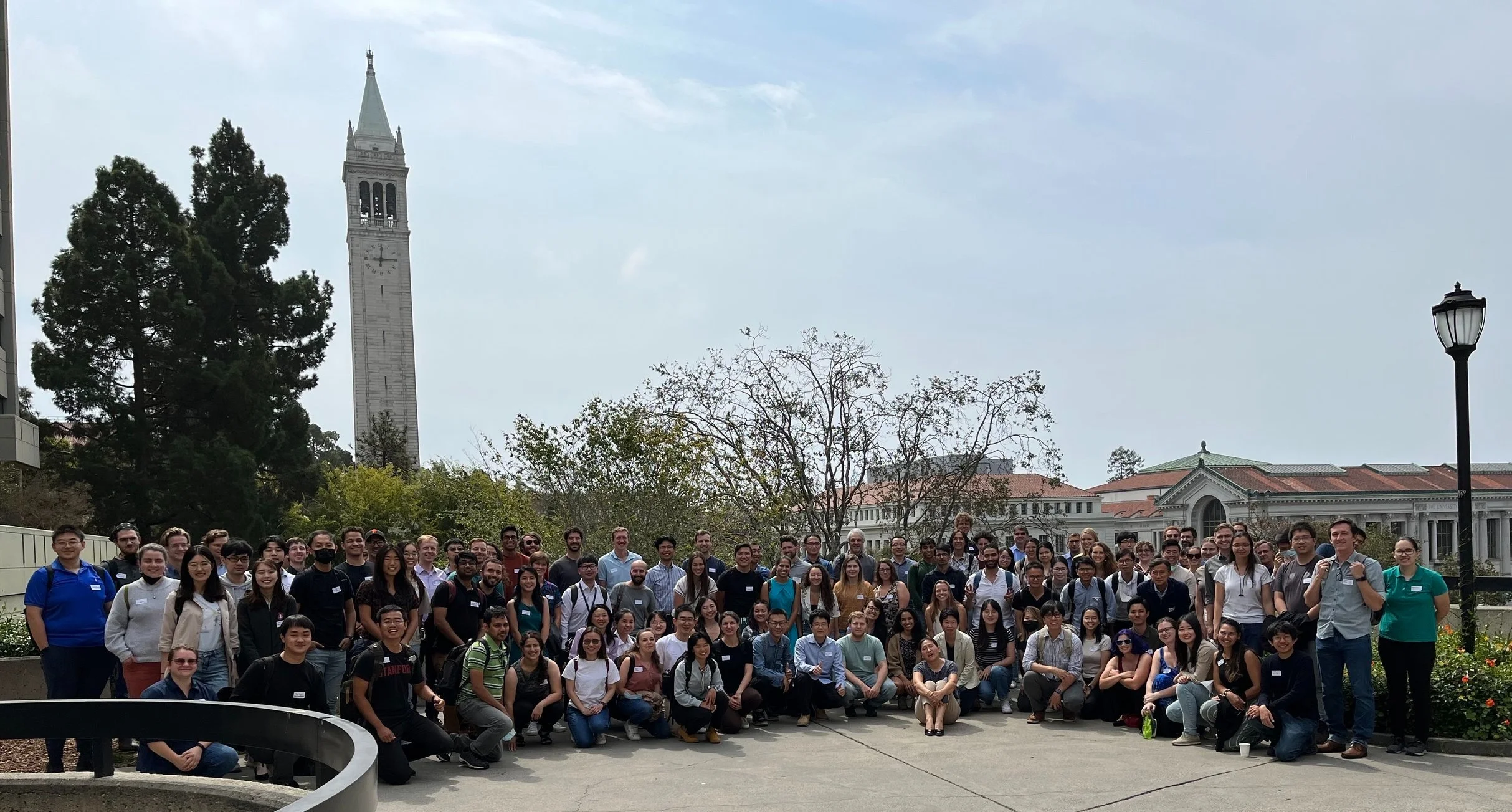 Group photo from Berkeley Stanford Soft Matter Symposium
