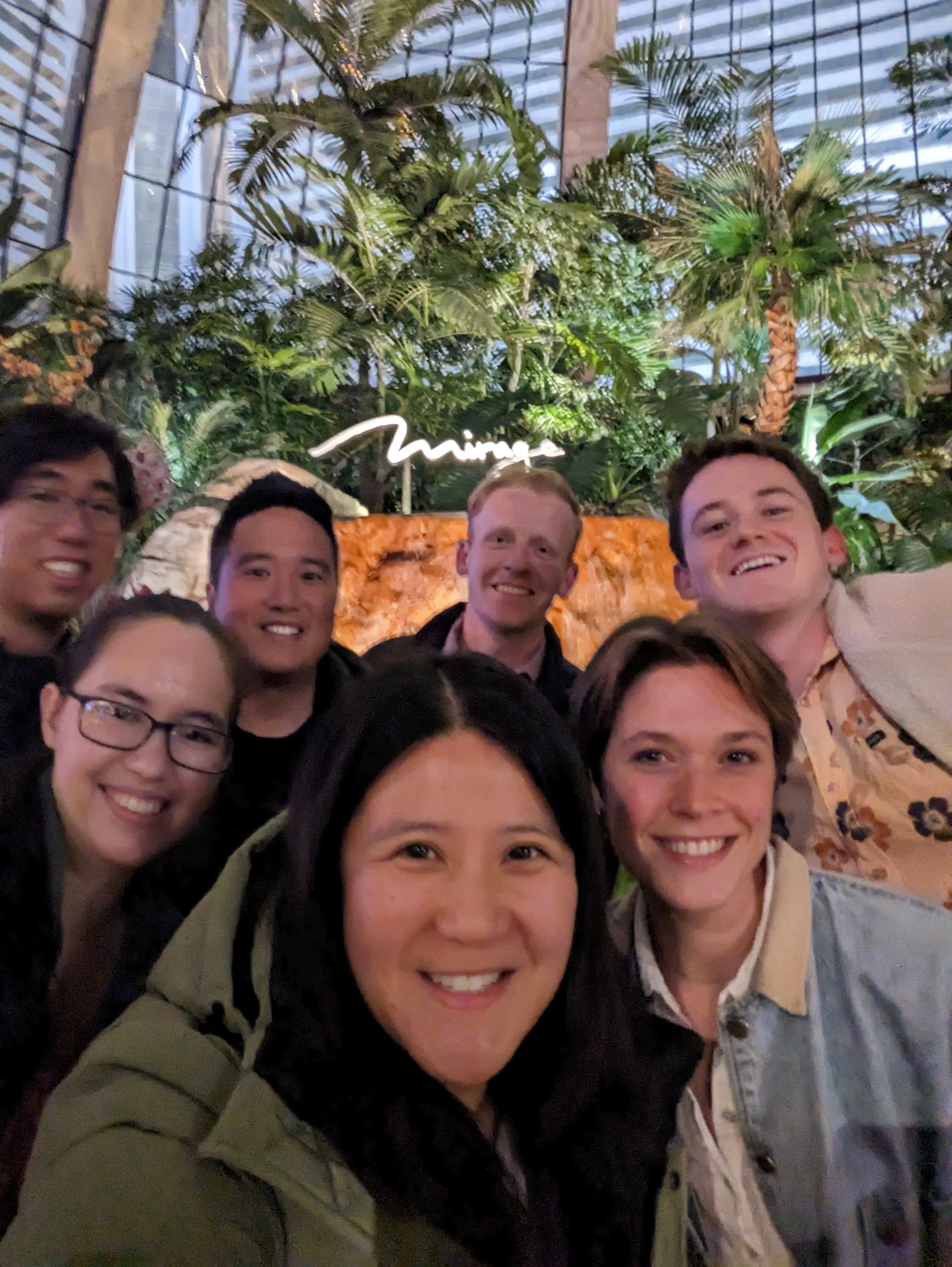 group photo at the mirage