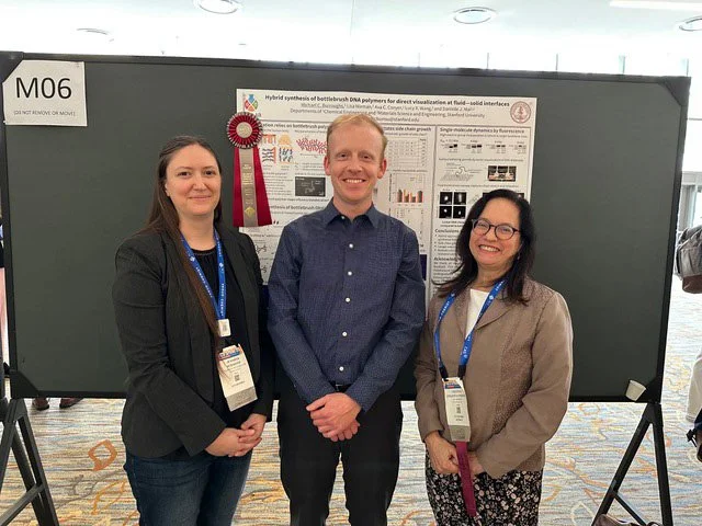 Mike wins an ACS PMSE best poster award