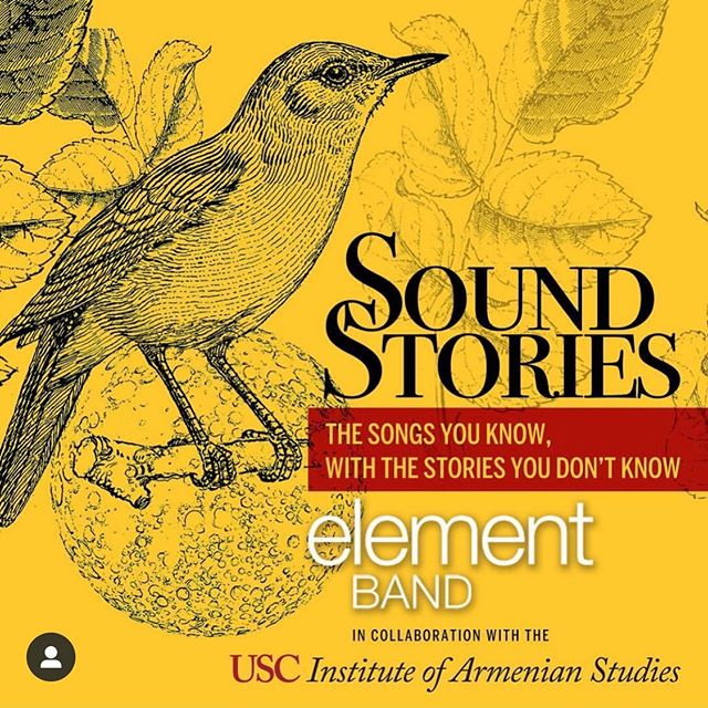Join us tomorrow at noon in the Bovard Auditorium at USC for a very special show in collaboration with the USC Institute of Armenian Studies.