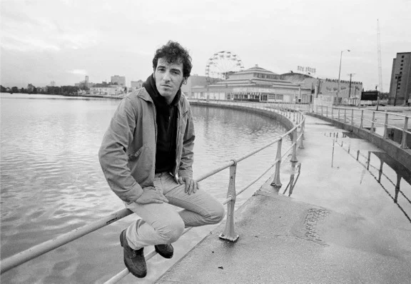 “Bruce Springsteen, Asbury Park” by Joel Bernstein My deep gratitude to Peter for bringing extra richness & emotion to my photographs as presented in silver prints...there is no one with whom I’d rather collaborate in that complex & magical process.