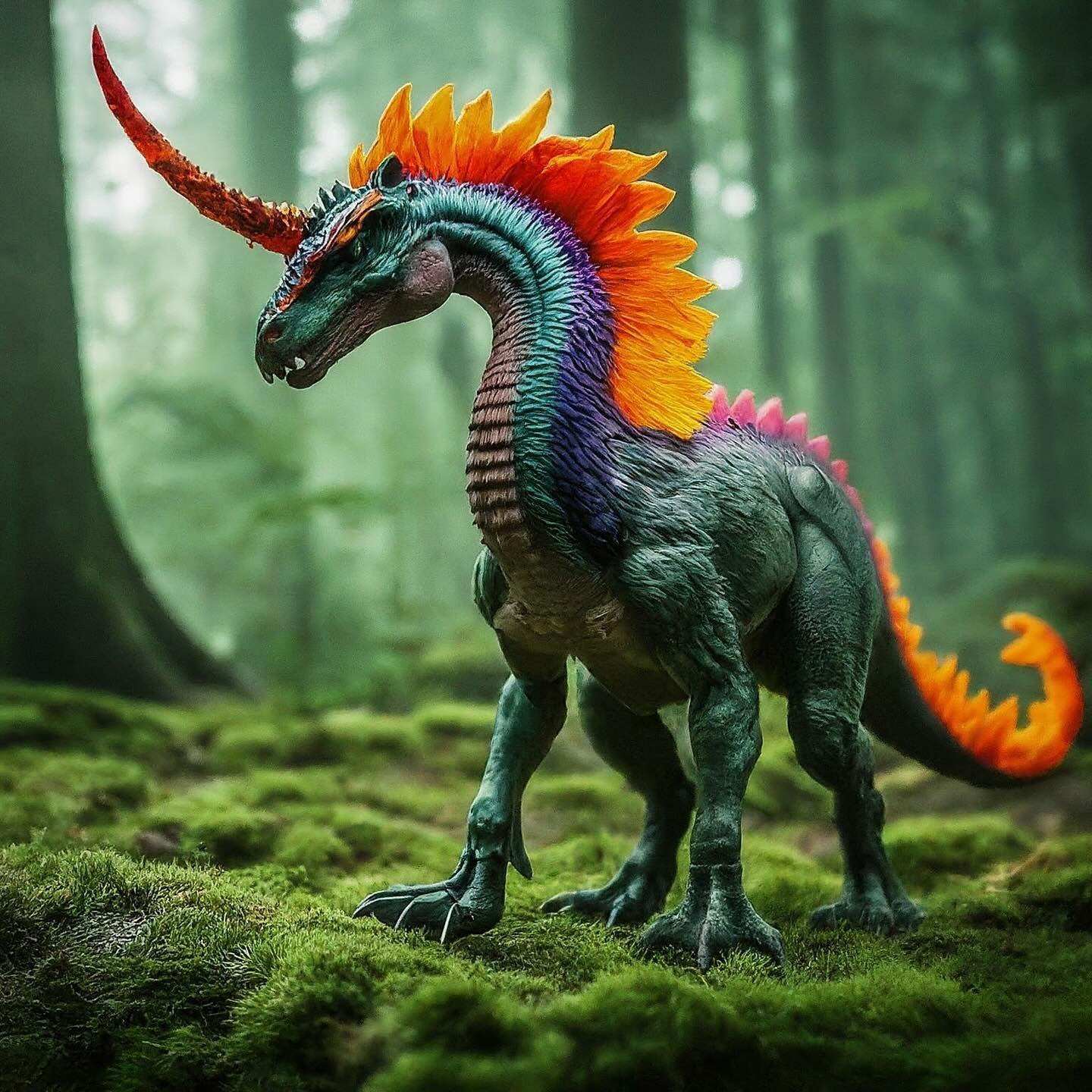 Just polling some folks&hellip; do we prefer unicorn dinosaur, or dinosaur unicorn???? Thanks Google Gemini for the images and d @tracytraeger for this insanely cool idea&hellip;