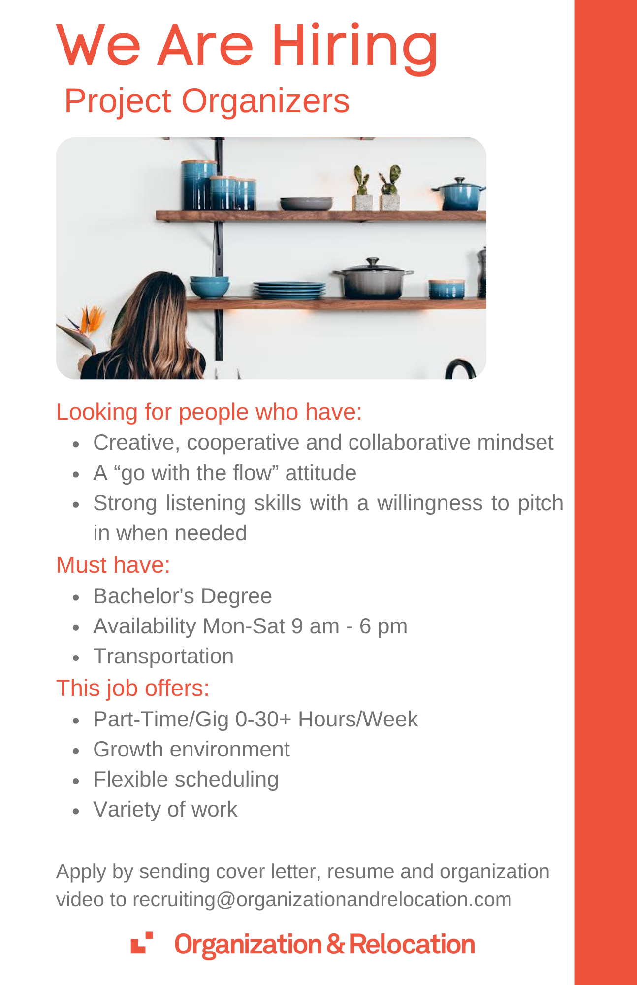 Organization & Relocation