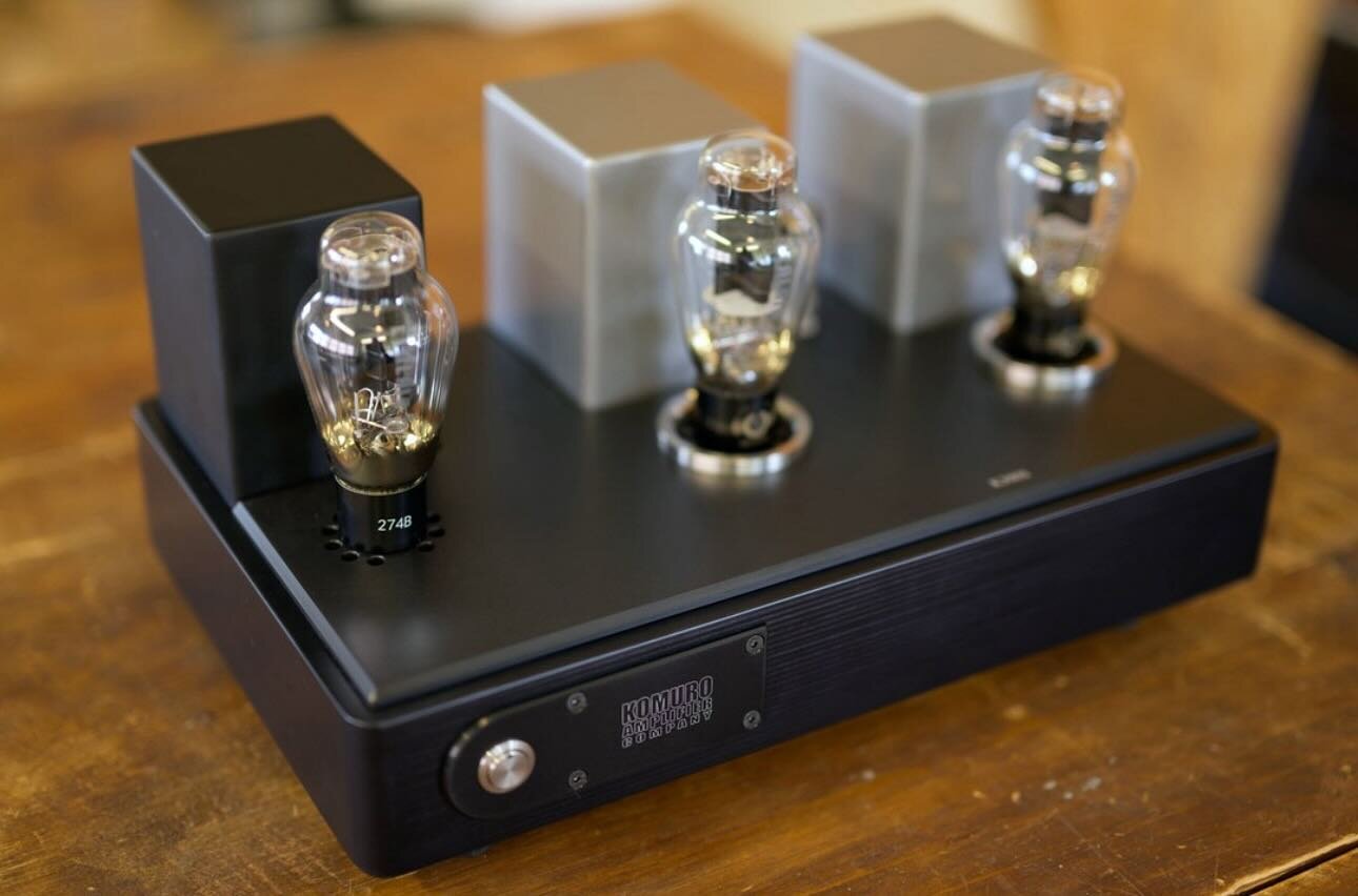 Always present / Almost gone - The Komuro 300B Tube amplifier is of of the finest examples of a direct coupled Single Ended 300B Amp around - There are only 2 left available from this ultra limited production run of only 10 amps - DM to get yours on 