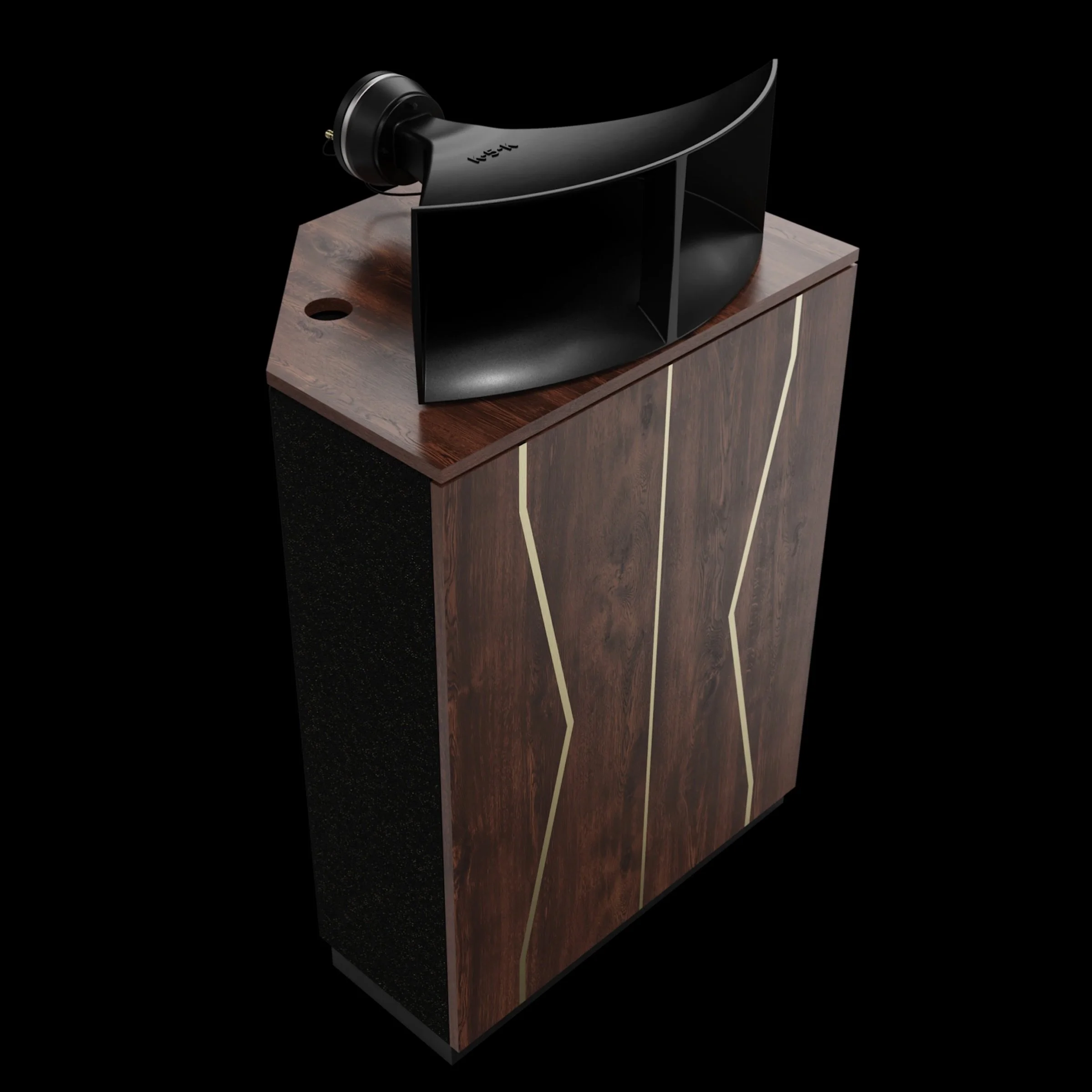 Klipsch 80th Anniversary Klipschorn - Limited Edition - Coming soon to Common Wave Hi-Fi

At its core, the Klipschorn 80th Anniversary Edition is a highly sensitive, highly efficient loudspeaker. Its two-way, fully horn-loaded architecture (featuring