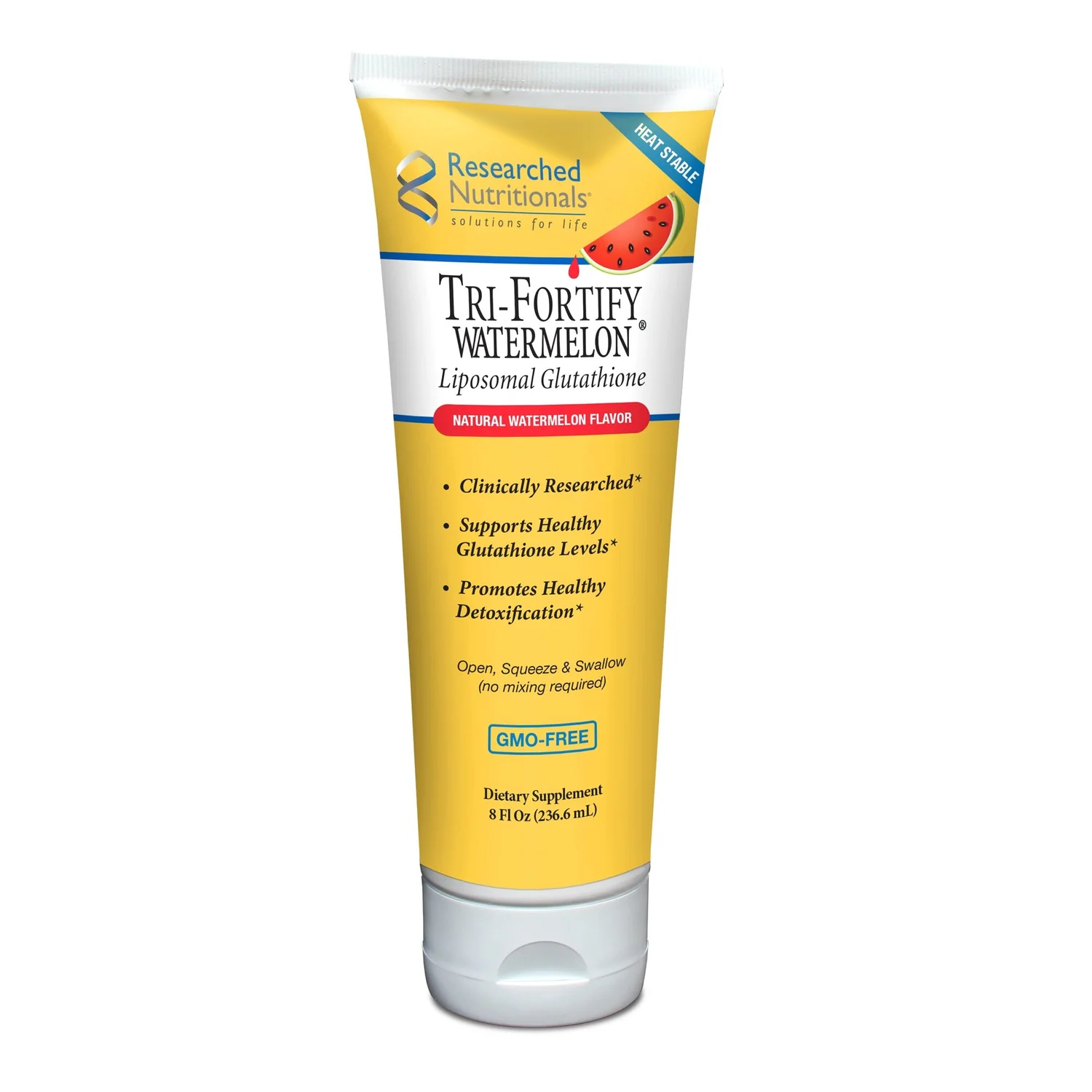 Rhode Island Nutrition Therapy — Researched Nutritionals Tri-Fortify  Liposomal Glutathione (8 ounce tube)