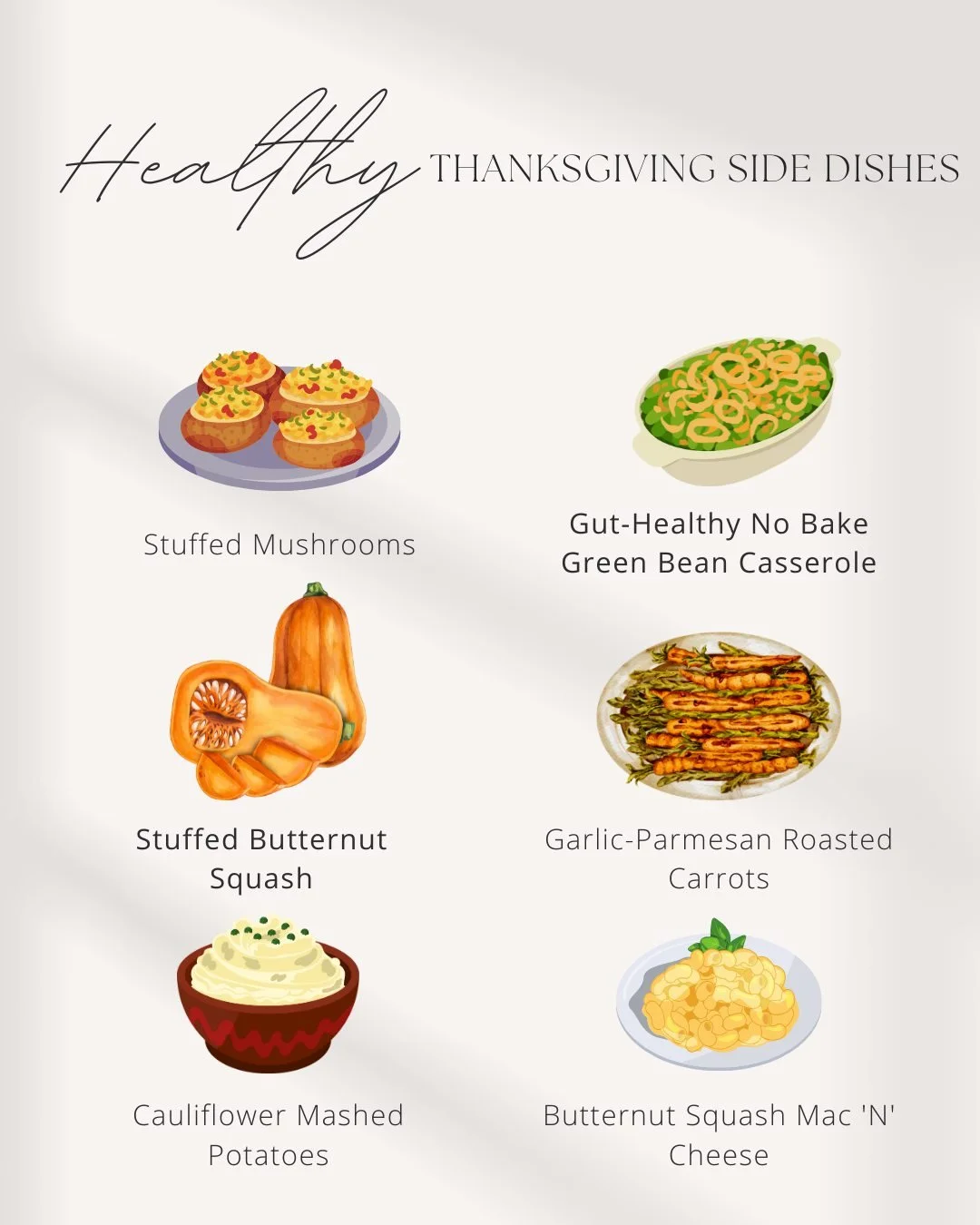 Take a look at some of the healthy side dishes we came up with this holiday season! Stay tuned for the full list of recipes! 🥗

 #dietitiansofinstagram #dietitian #dietitiannutritionist #recipe #recipeidea #RecipeShare