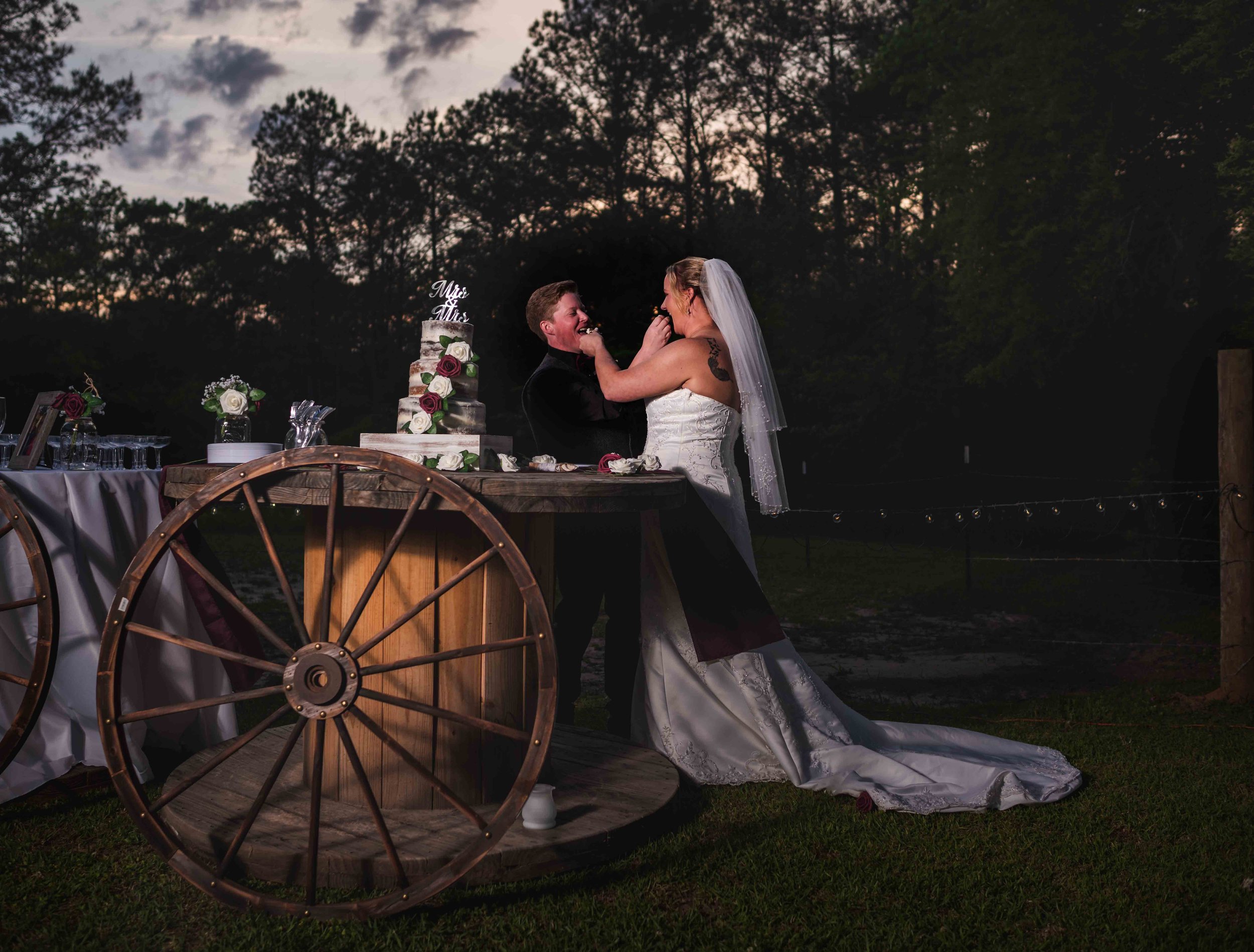 Jess and Becky's Beautiful Outdoor Wedding
