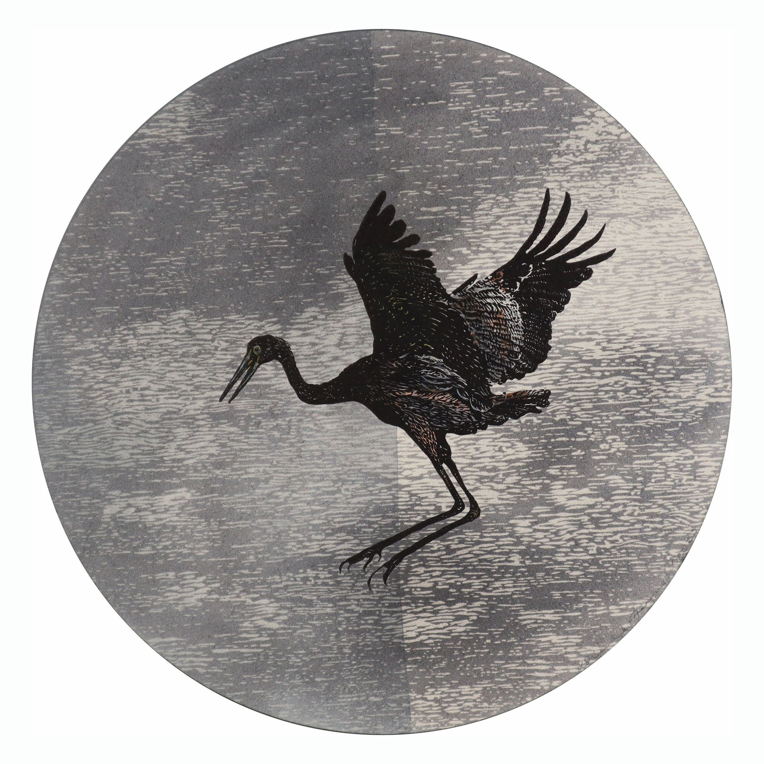 Flock - XIV - 2023 - linocut - pigmented ink.jpg