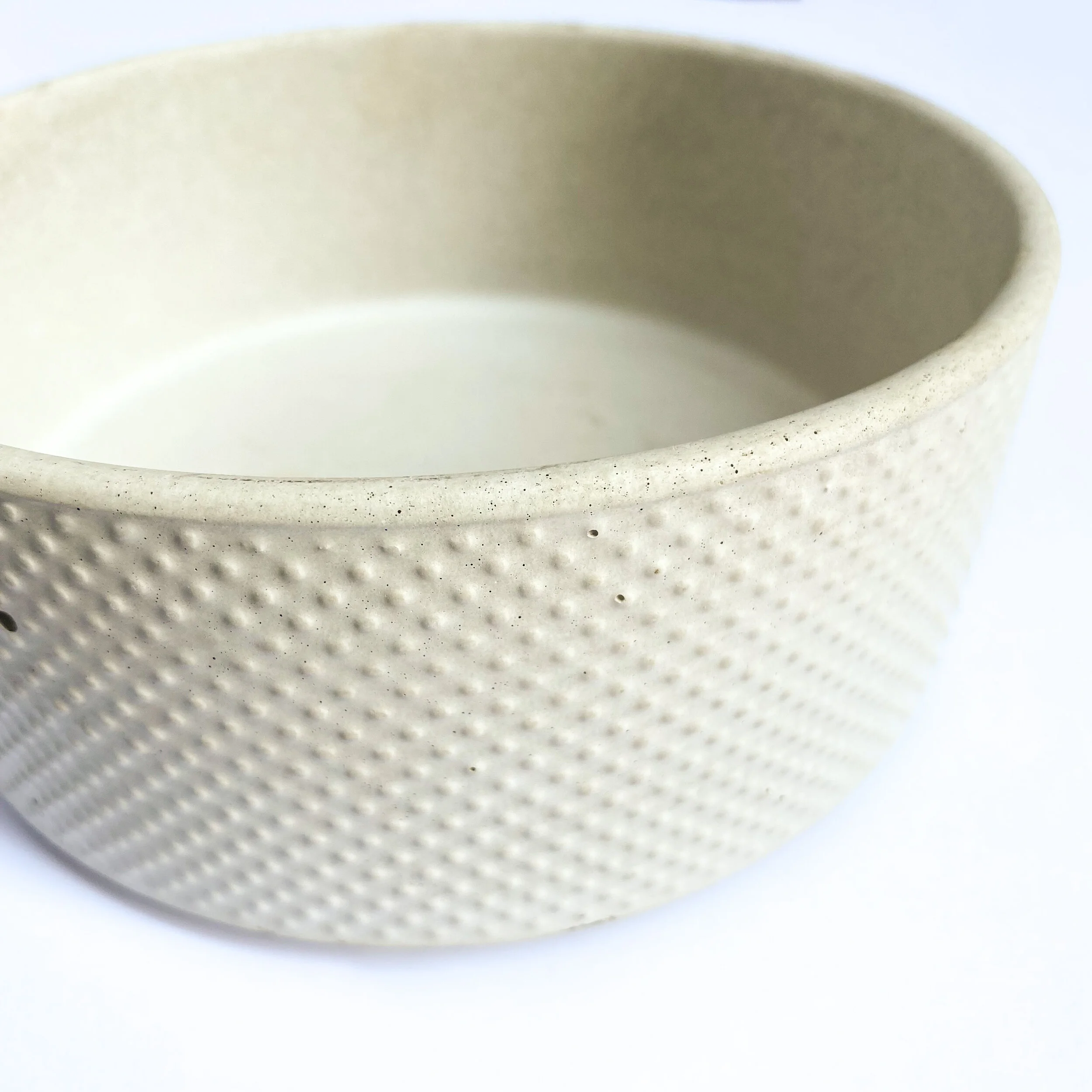 Dotted Concrete Bowl