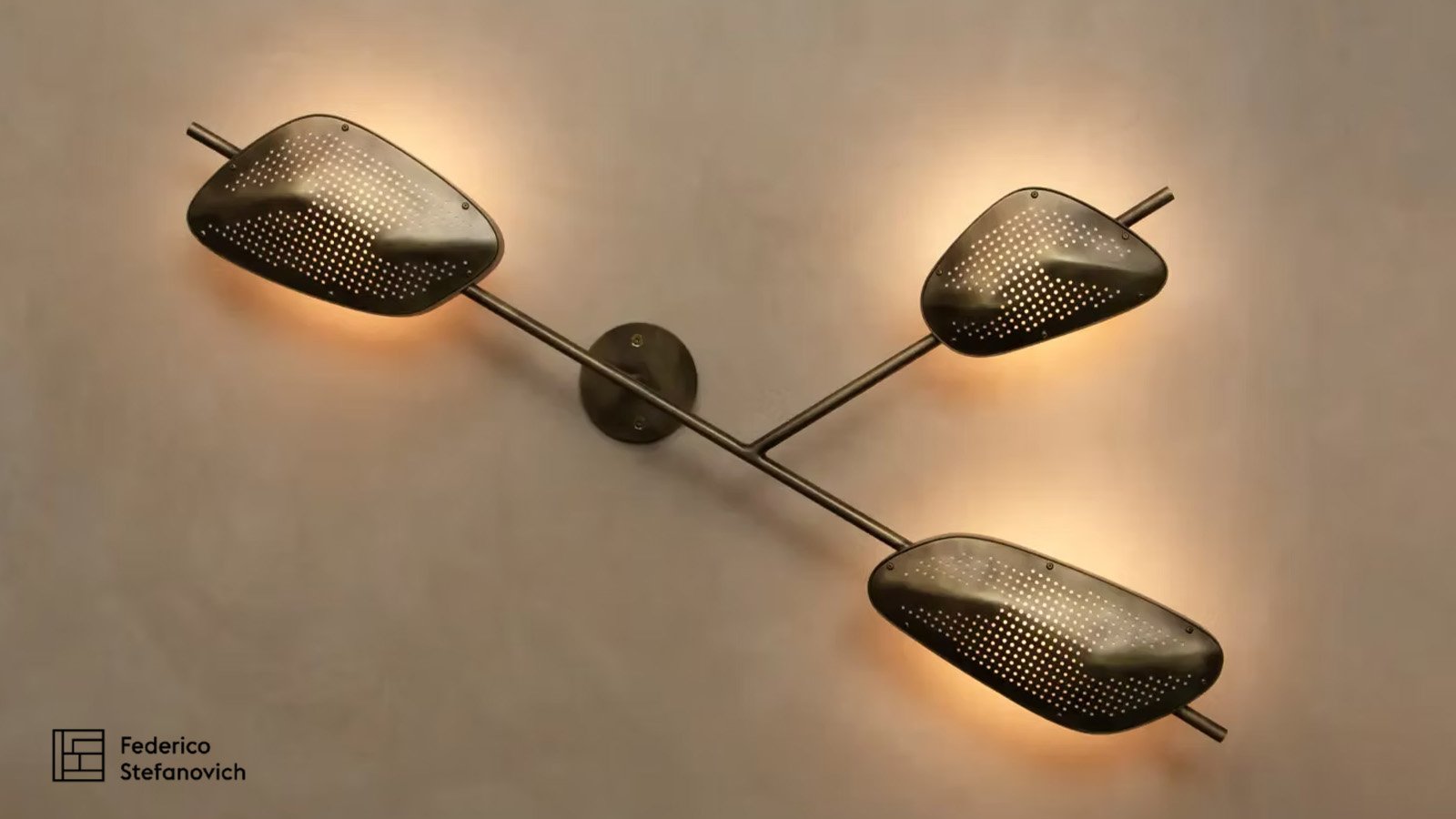 Candelera 03 Wall Lamp Fedewrico Stefanovich Mama CAsa