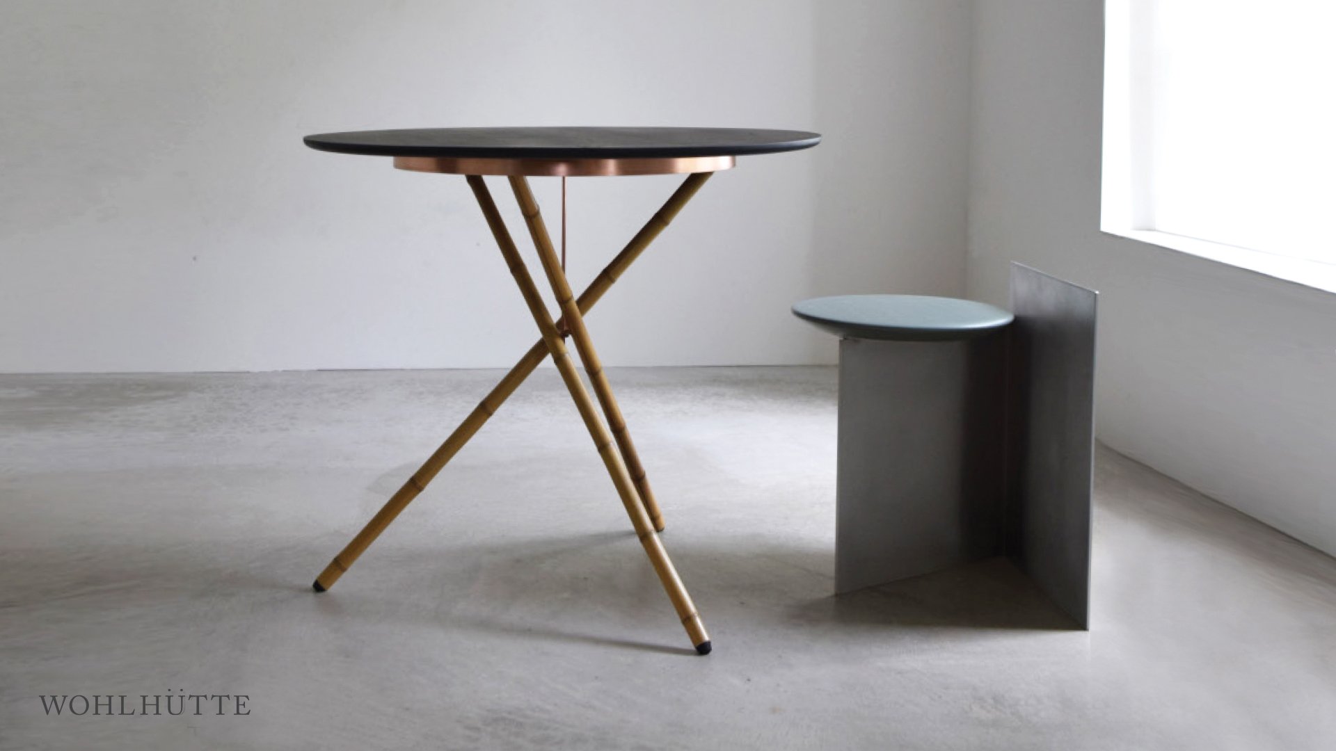 Bamboo Table Wohl Hutte