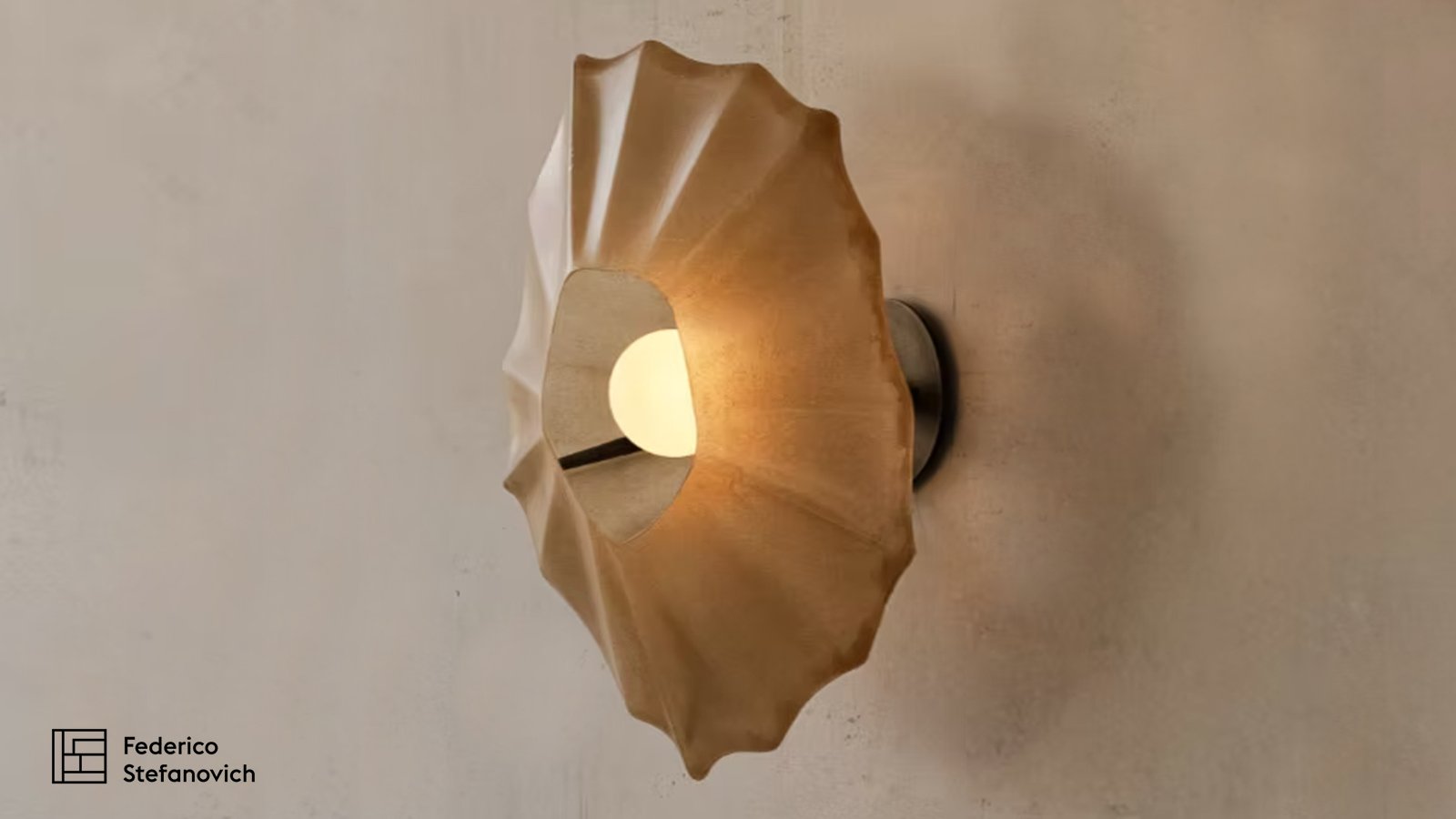 Salina Wall lamp Federico Stefanovich Mama Casa