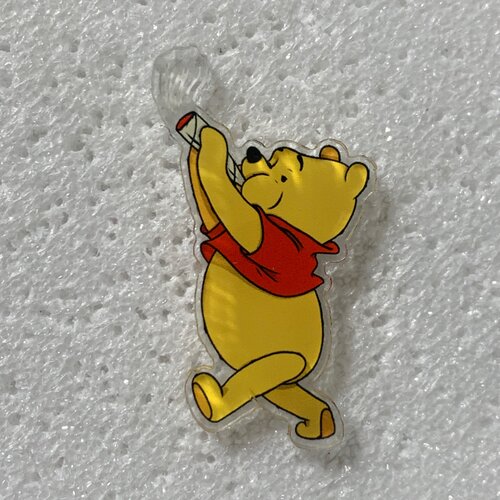 Devil bear acrylic pins