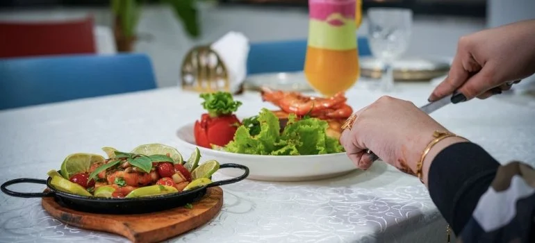 Caption: Spring brings a welcome shift toward lighter, fresher dishes.