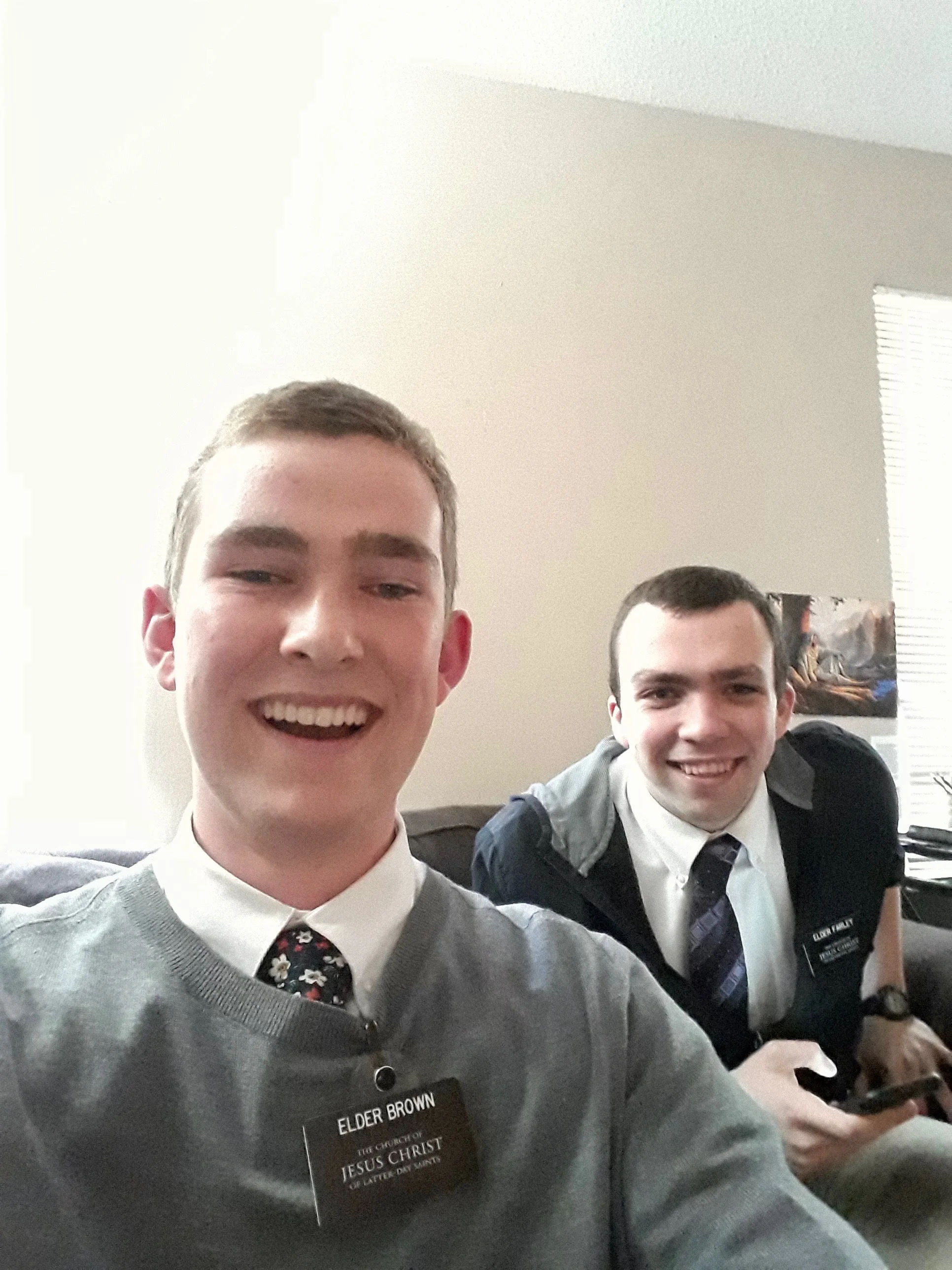 Elder Brown and Elder Farley - Missouri St. Louis mission
