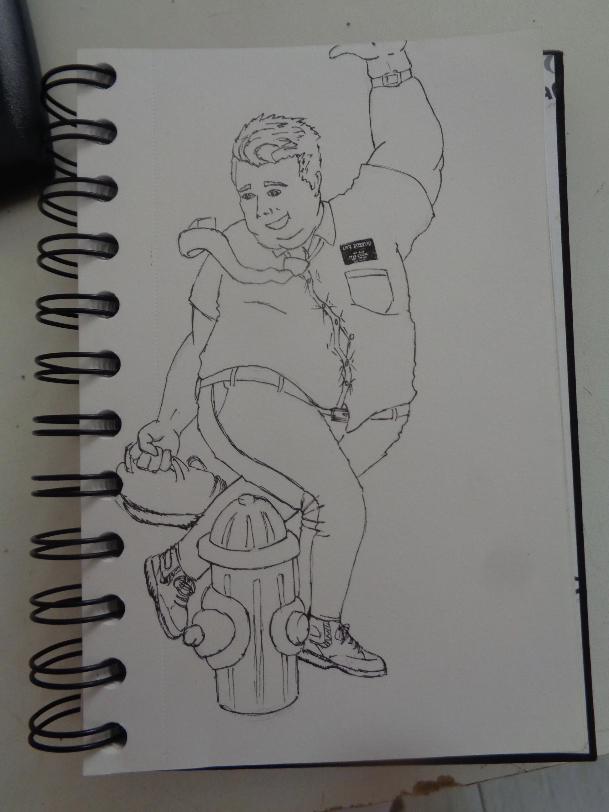 Elder Farr drew me all loved up.😂