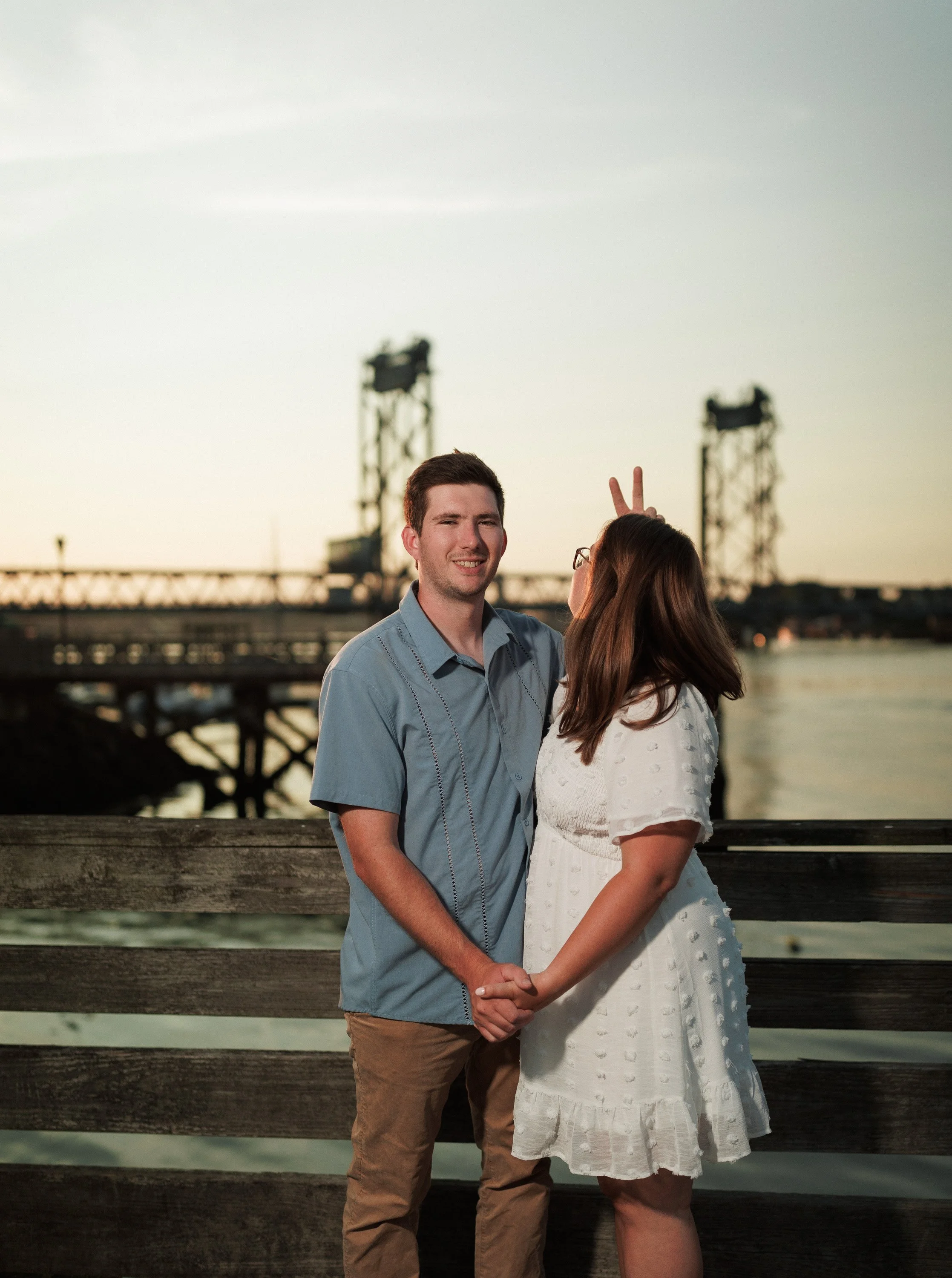 Emily and Curtis's Summertime Engagement Photos in Portsmouth, NH ...