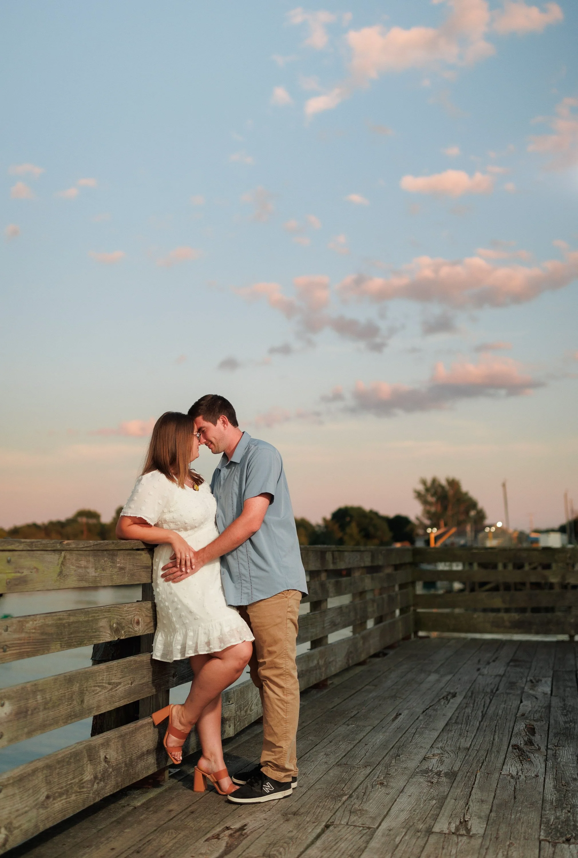 Emily and Curtis's Summertime Engagement Photos in Portsmouth, NH ...
