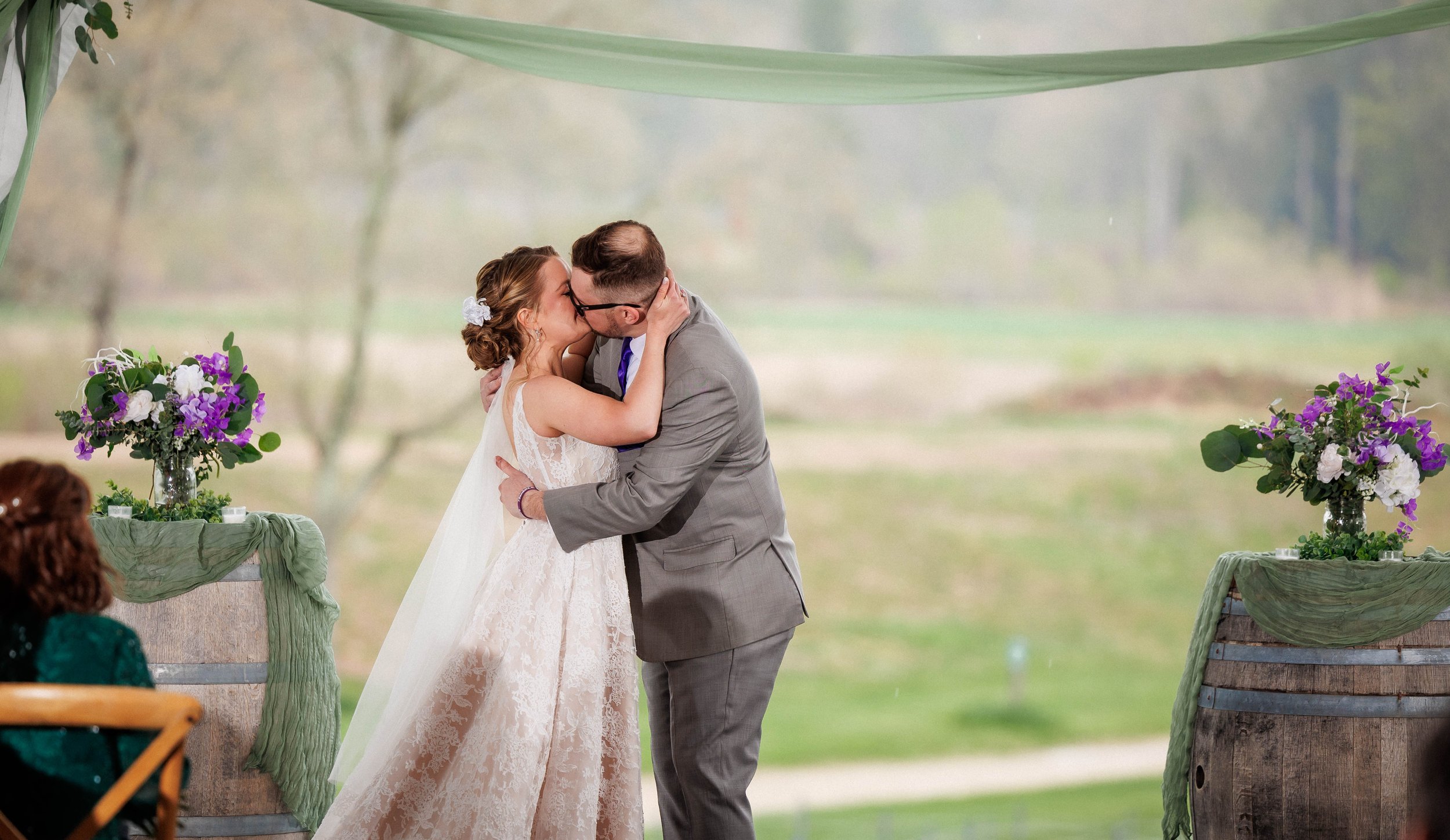 A Springtime Wedding at Flag Hill in Lee, NH