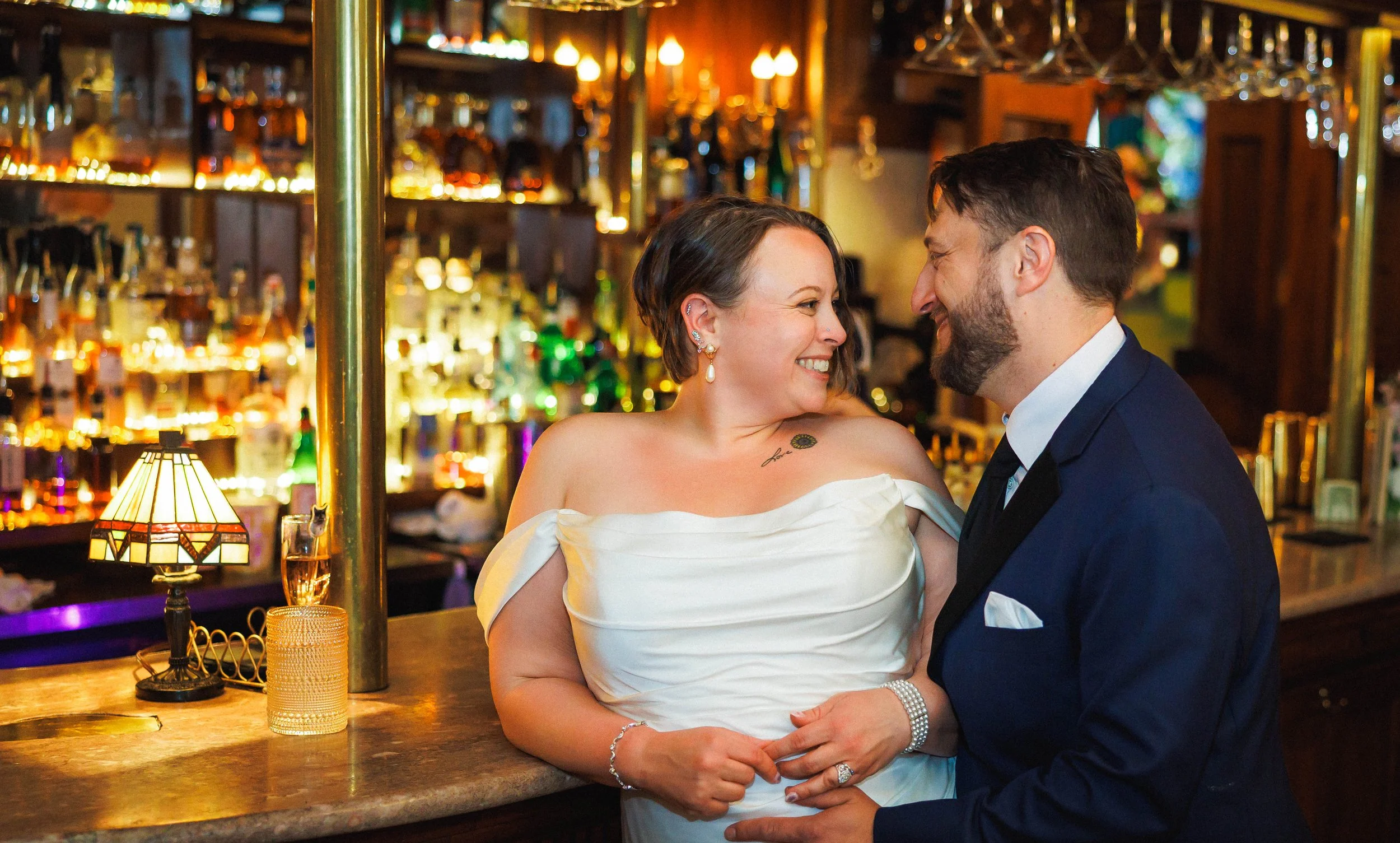 The Library Restaurant Wedding
