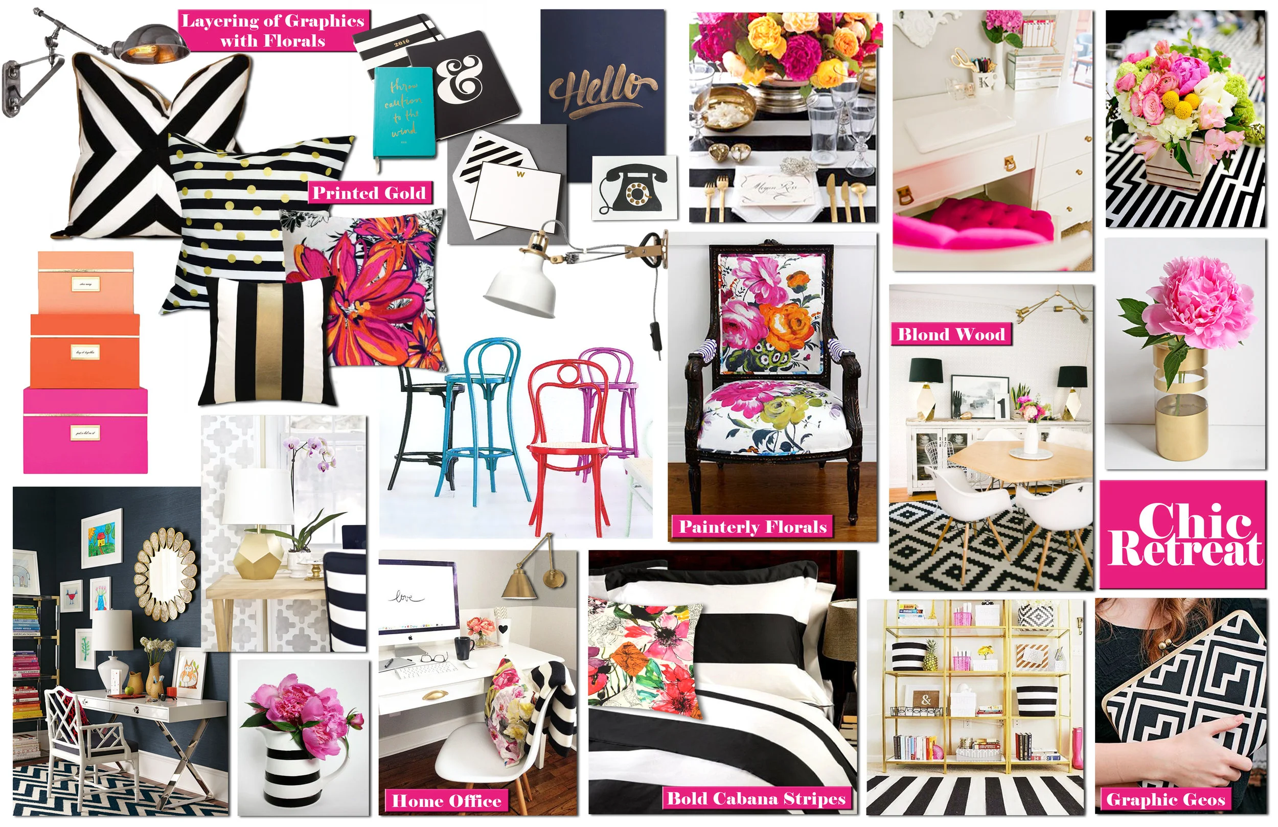 CHIC RETREAT - Storyboard