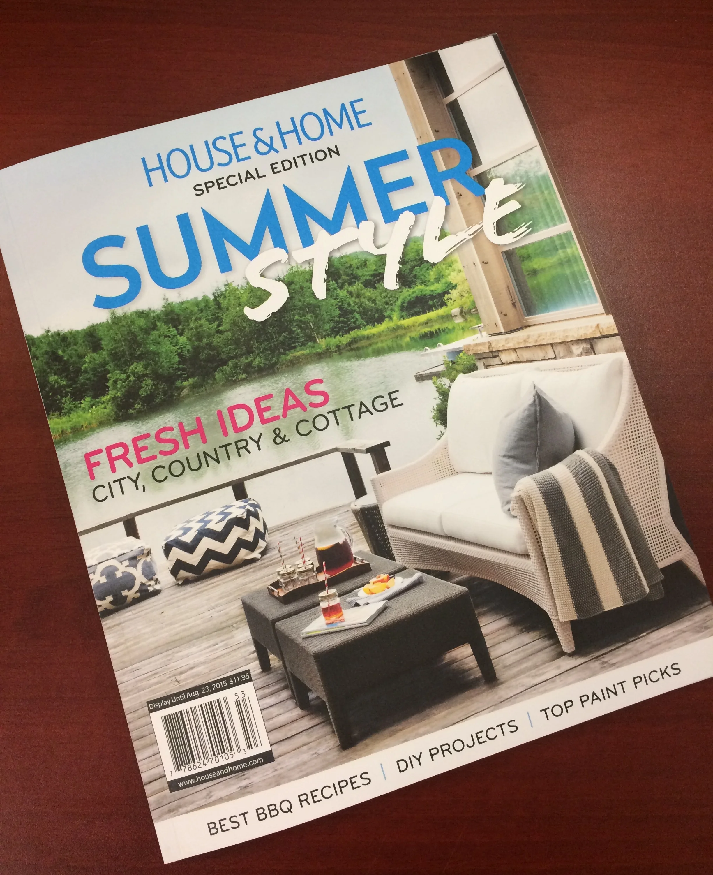 HOUSE & HOME MAGAZINE FEATURE