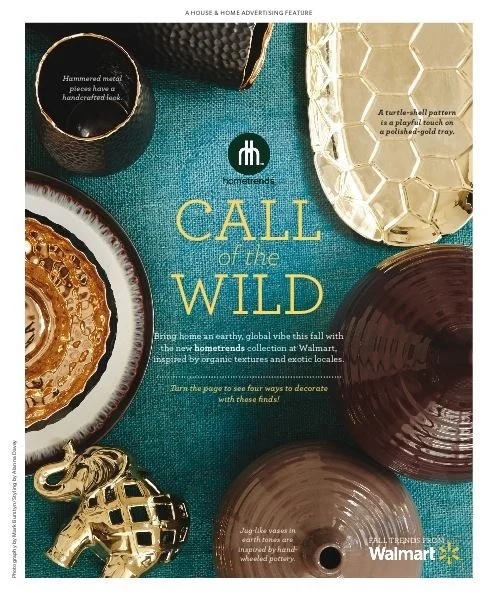 TAMED TEXTURE - House & Home Magazine pg 1