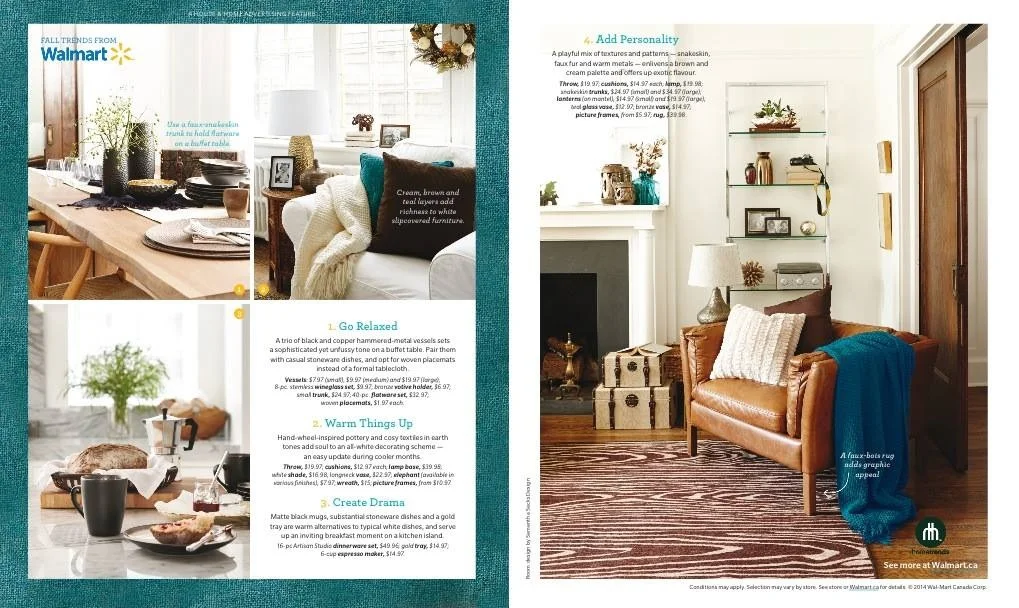 TAMED TEXTURE - House & Home Magazine pg 2-3