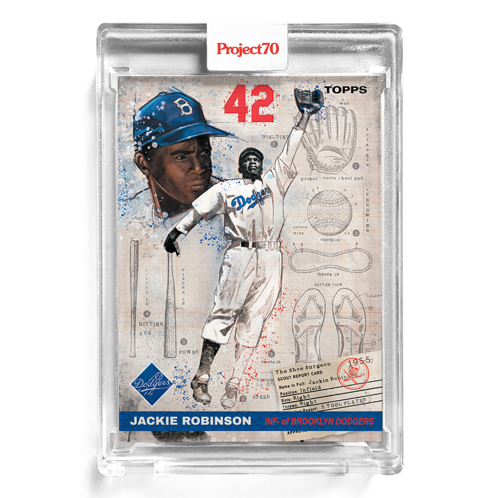 #125 Jackie Robinson - 1955