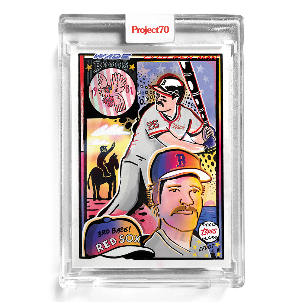 #162 Wade Boggs - Efdot - 1981