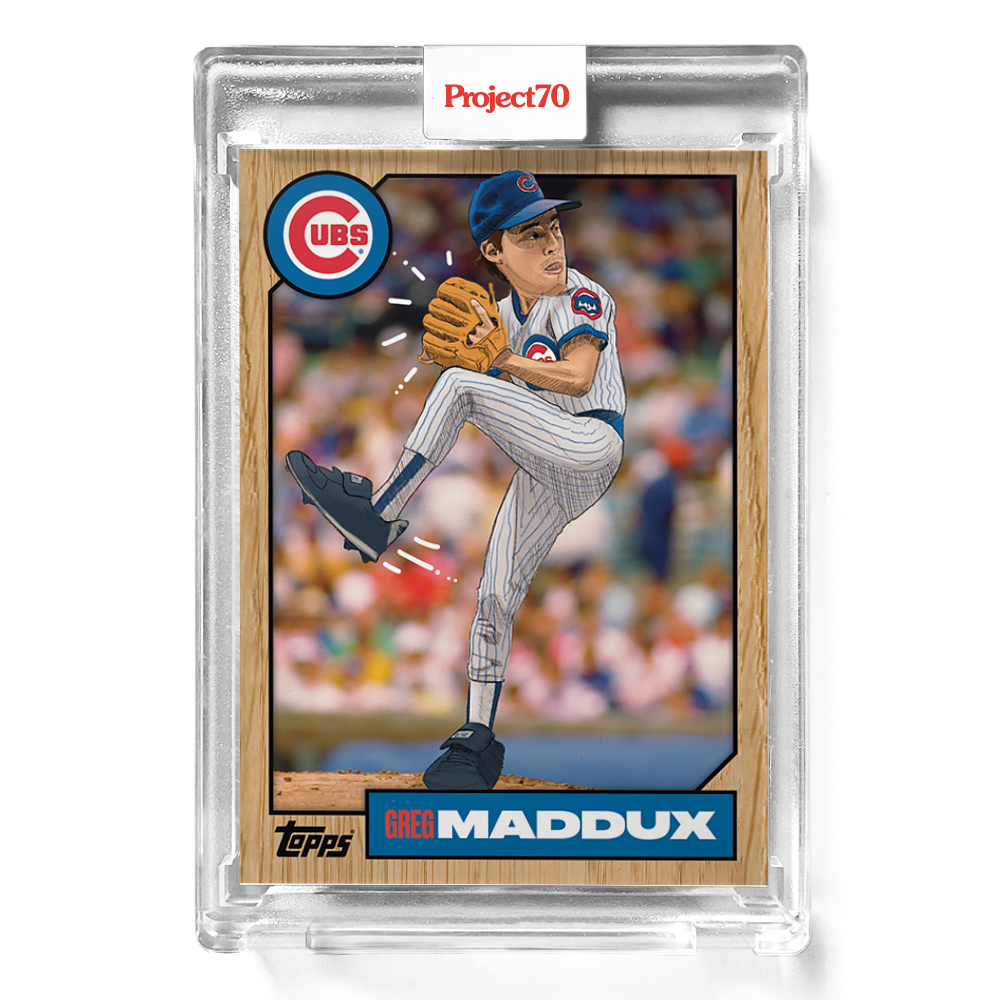 #278 Greg Maddux - Blue The Great - 1987
