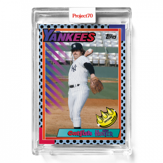 #386 Catfish Hunter - 1990
