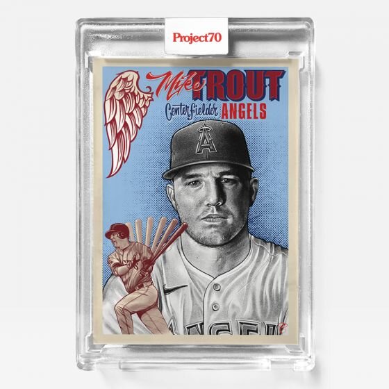#420 Mike Trout - Mister Cartoon - 1954