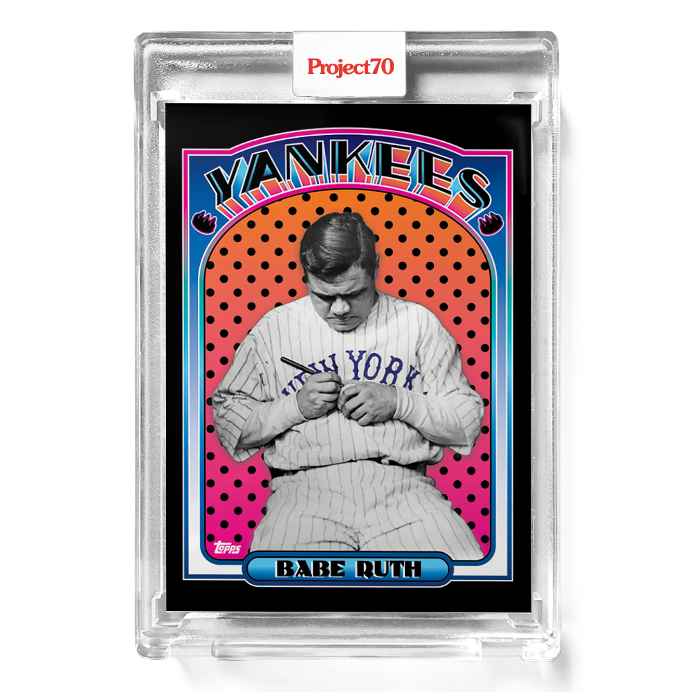 #476 Babe Ruth - 1972