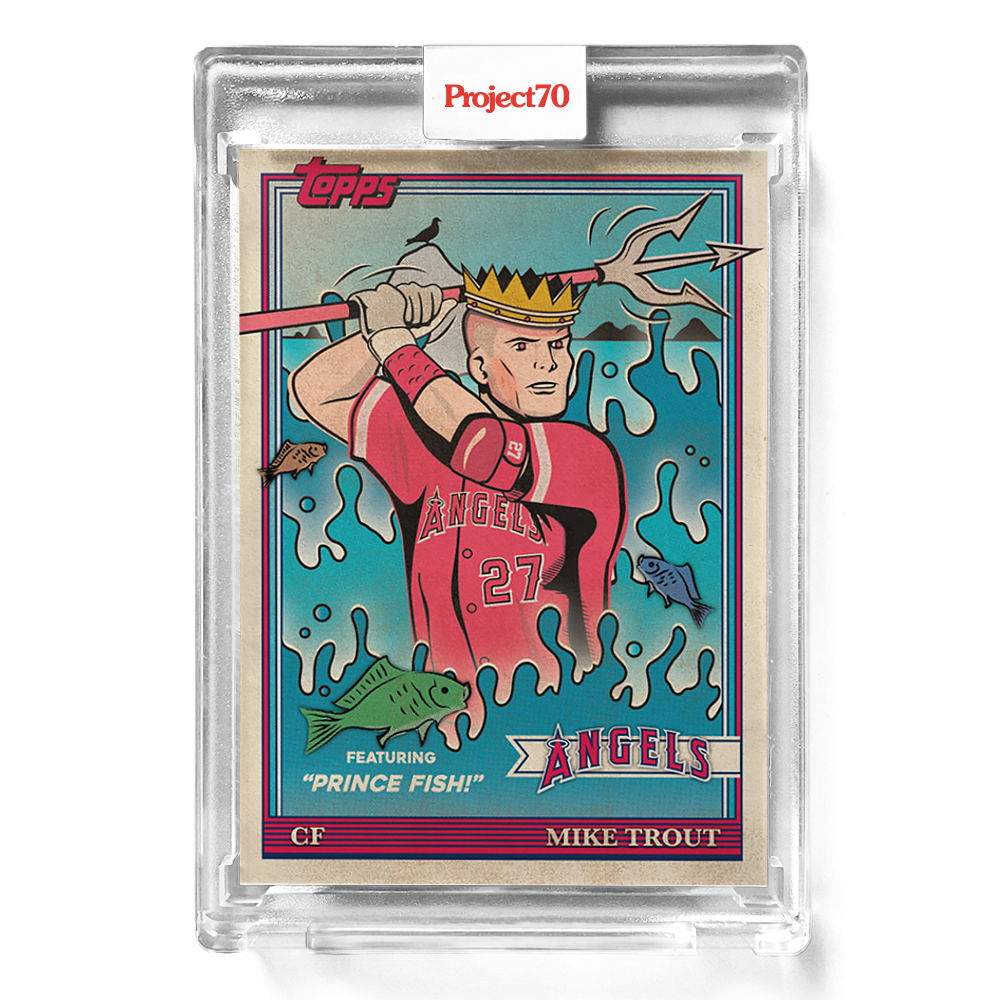 #558 Mike Trout - Jeff Staple - 1991