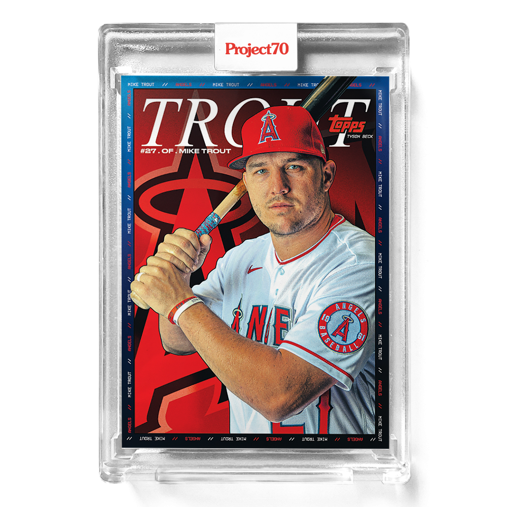 #747 Mike Trout - Tyson Beck - 1964